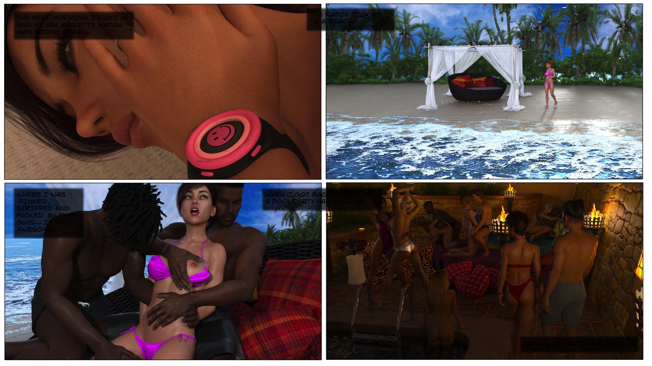 Blackmaled [Sexy3DComics] Zoey's Story 3 - Page 5