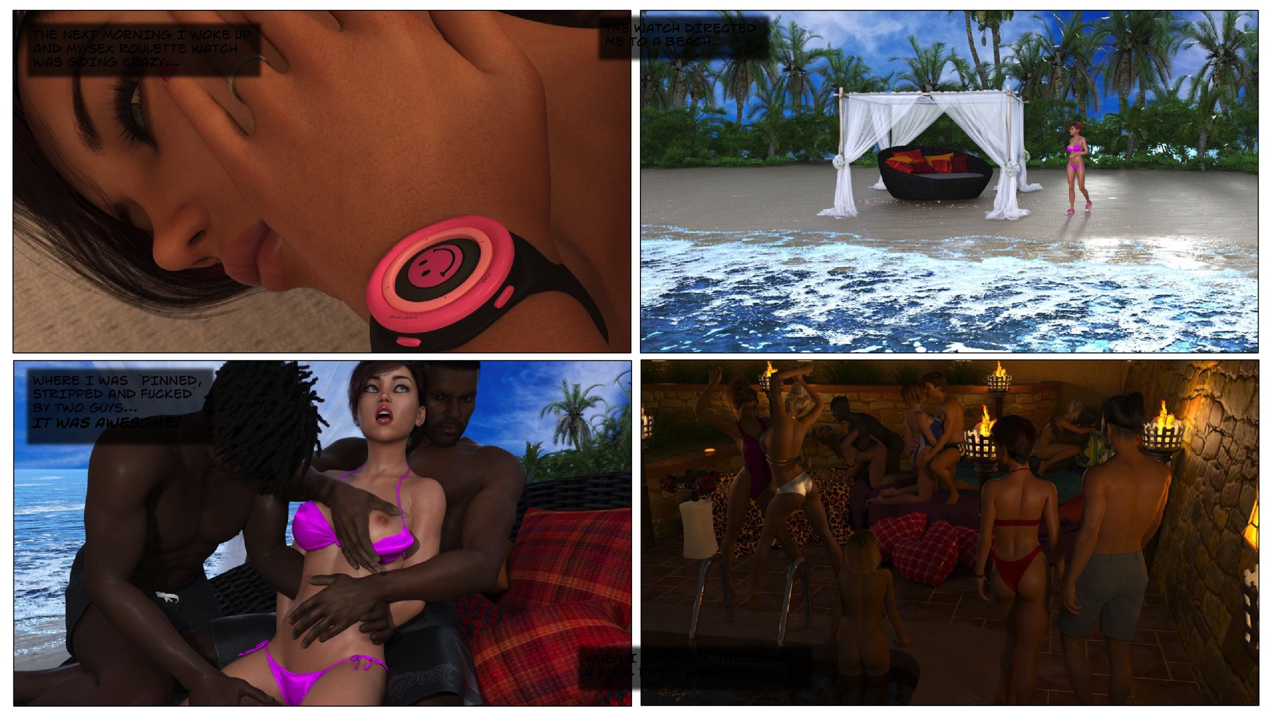 Blackmaled [Sexy3DComics] Zoey's Story 4 - Page 5