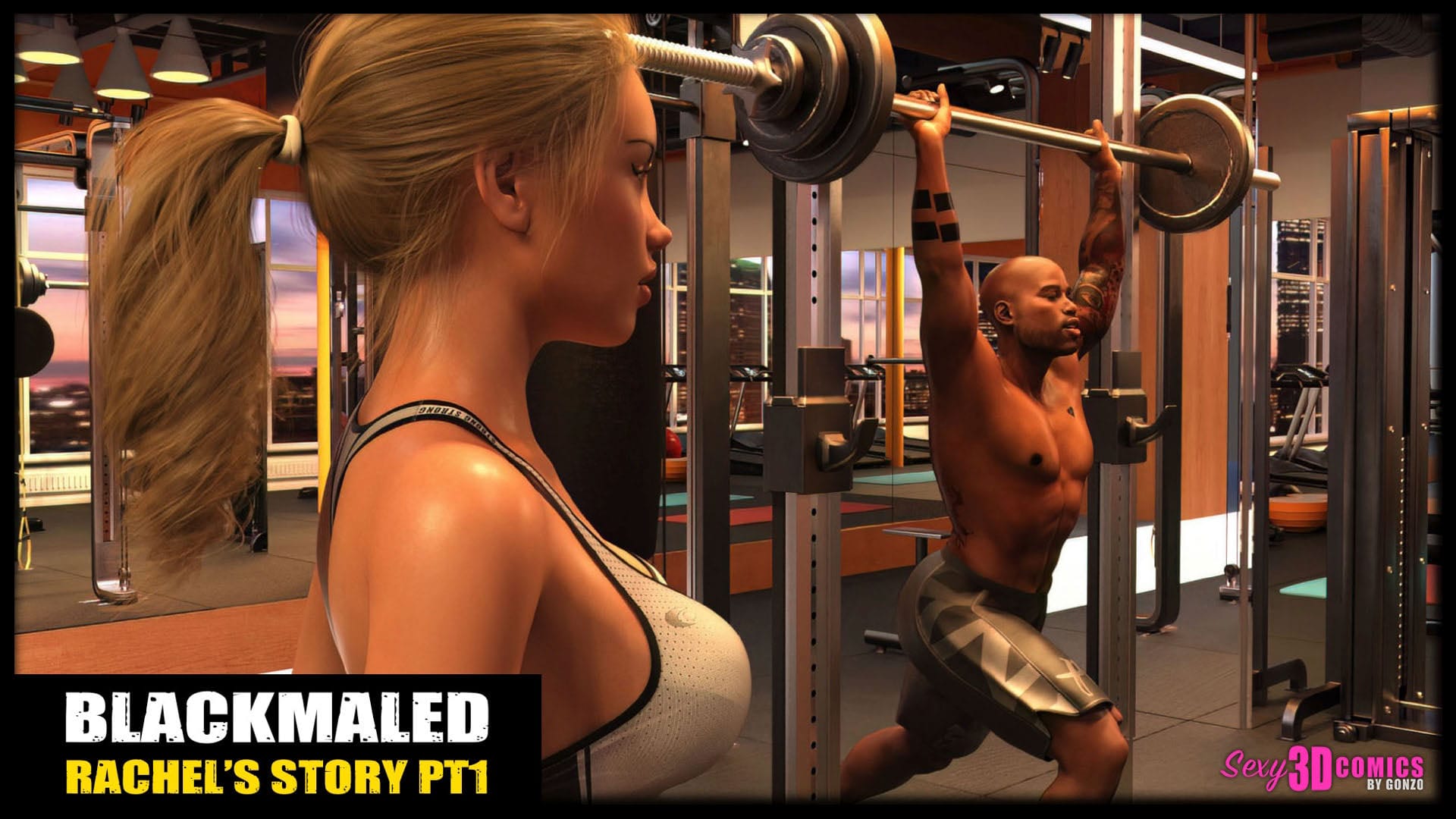 Blackmaled [Sexy3DComics] Rachel 1 - Page 1