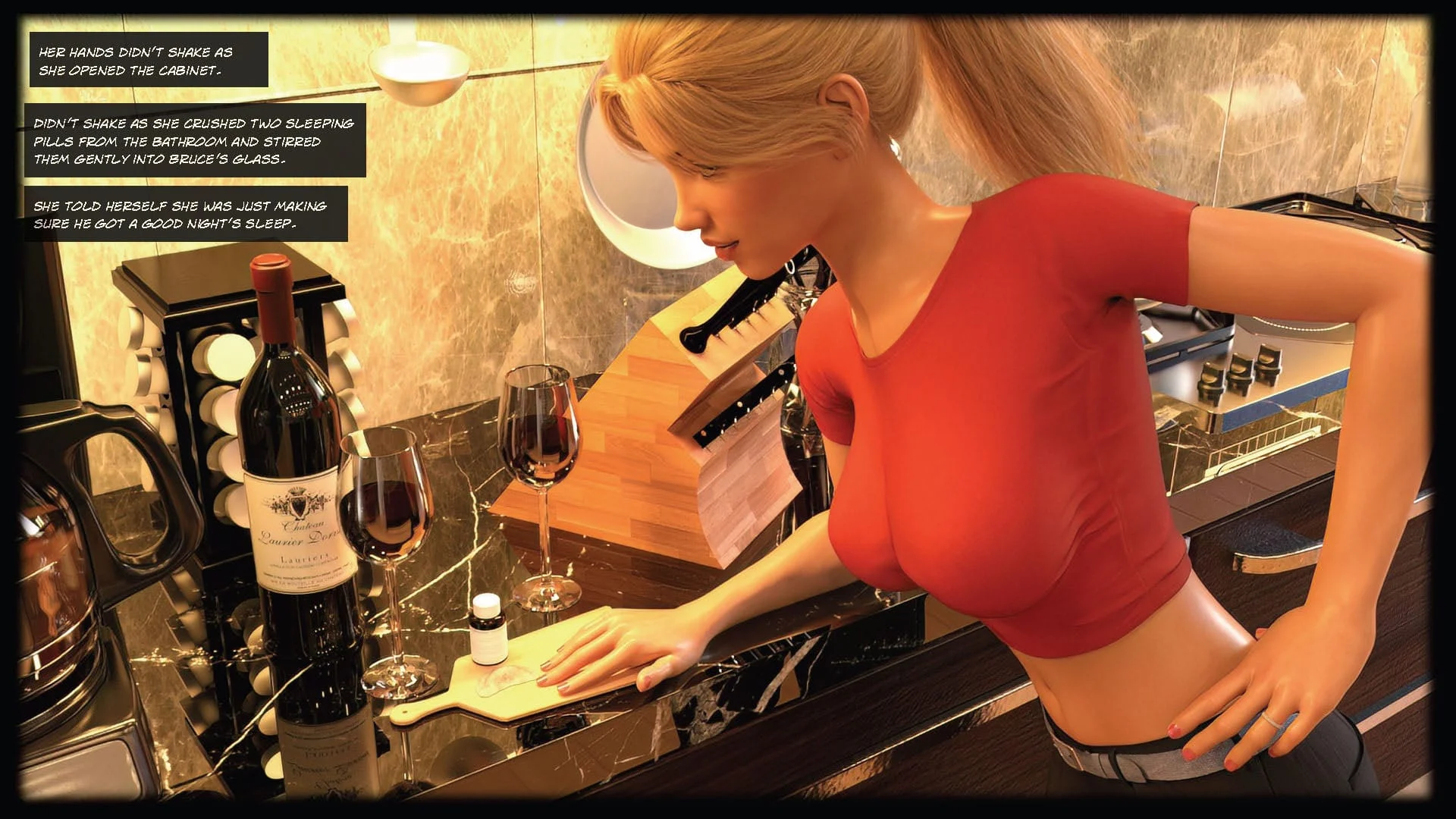 Blackmaled [Sexy3DComics] Rachel 1 - Page 109