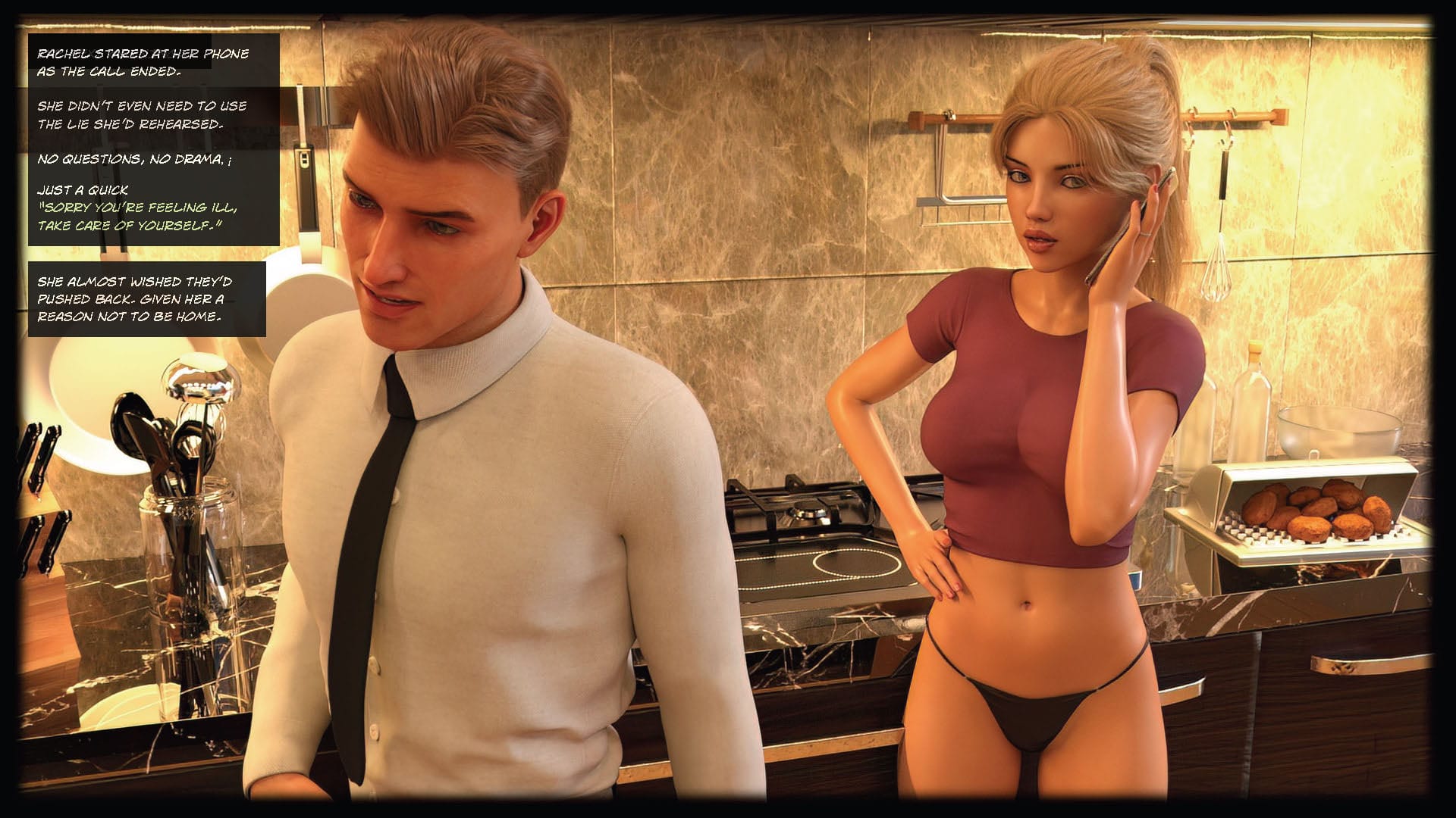 Blackmaled [Sexy3DComics] Rachel 2 - Page 85