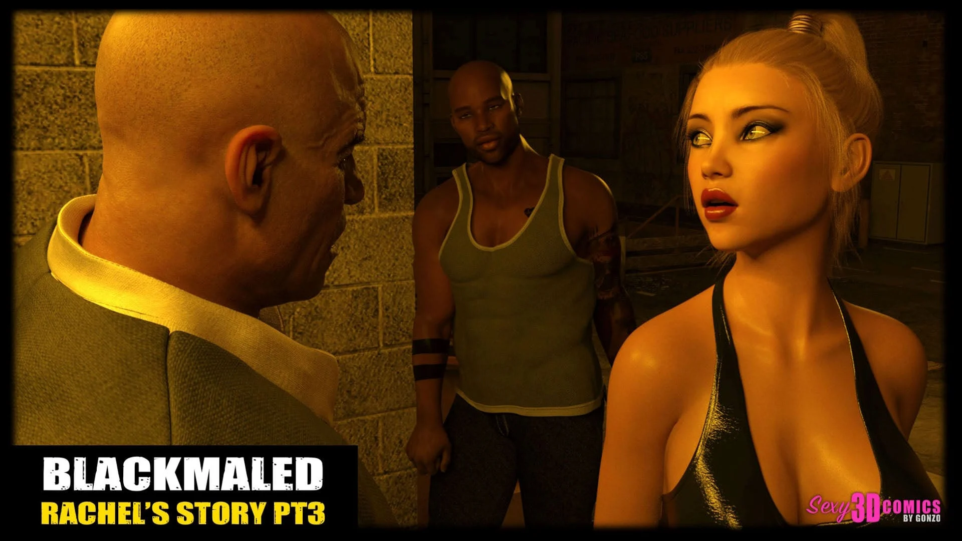 Blackmaled [Sexy3DComics] Rachel 3 - Page 1