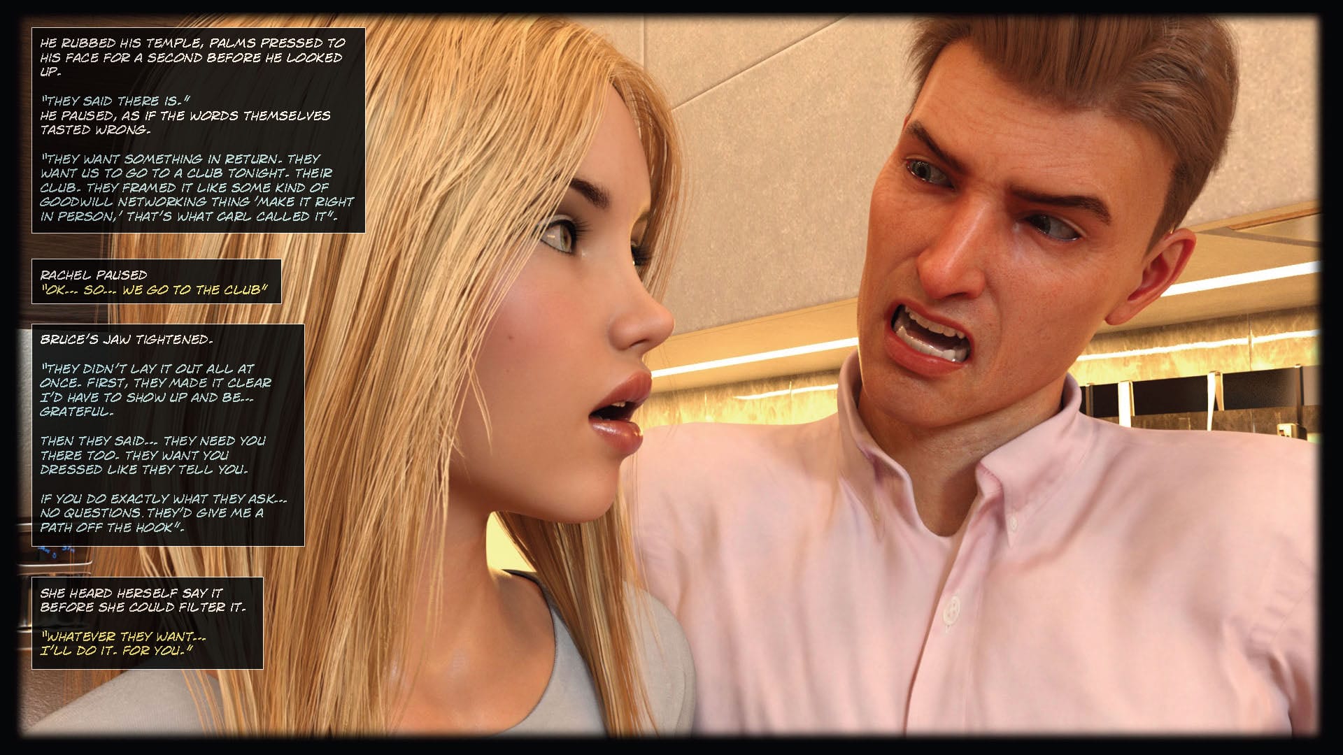 Blackmaled [Sexy3DComics] Rachel 3 - Page 127