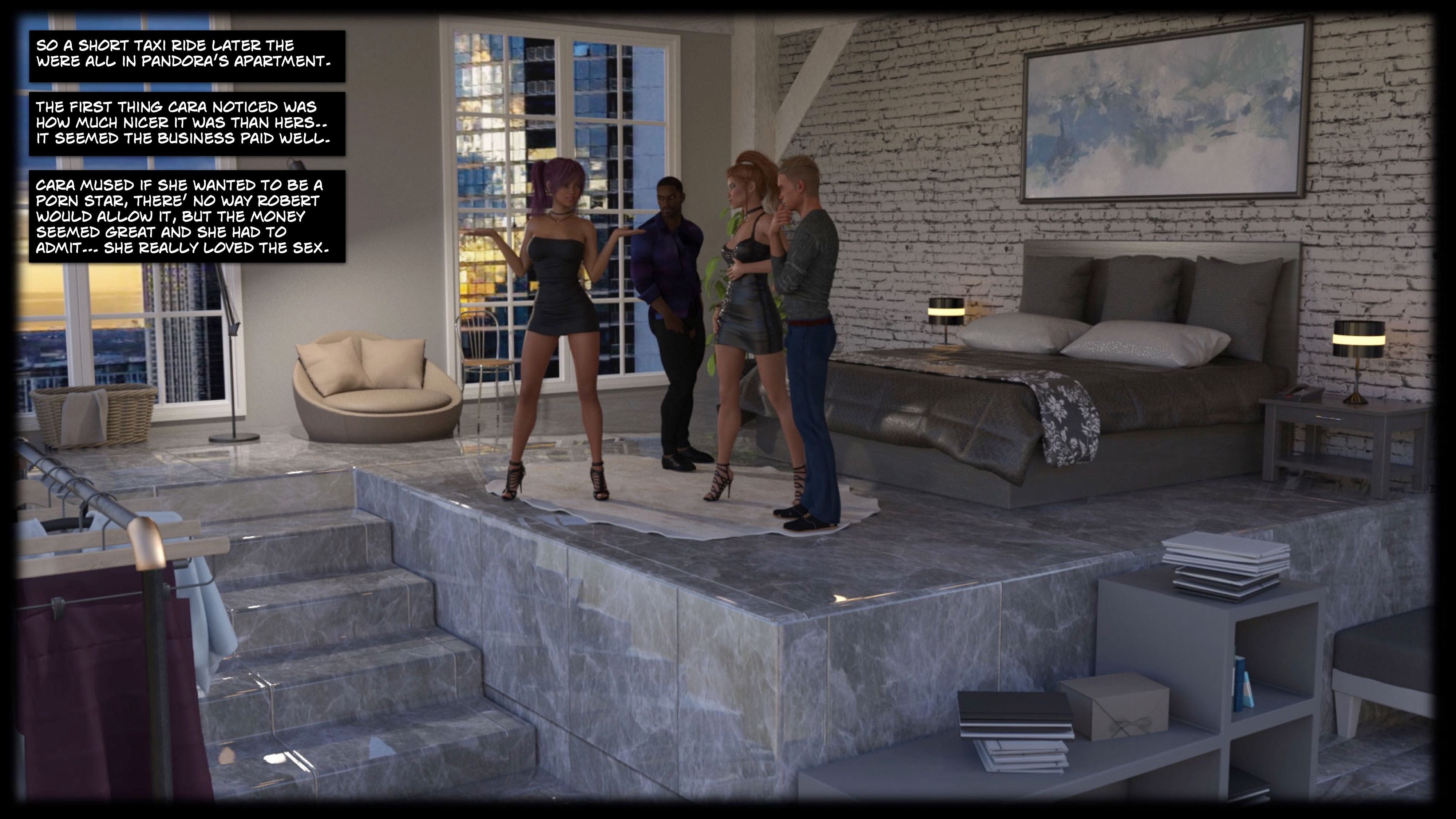 Blackmaled [Sexy3DComics] Cara's Story 4 - Page 126