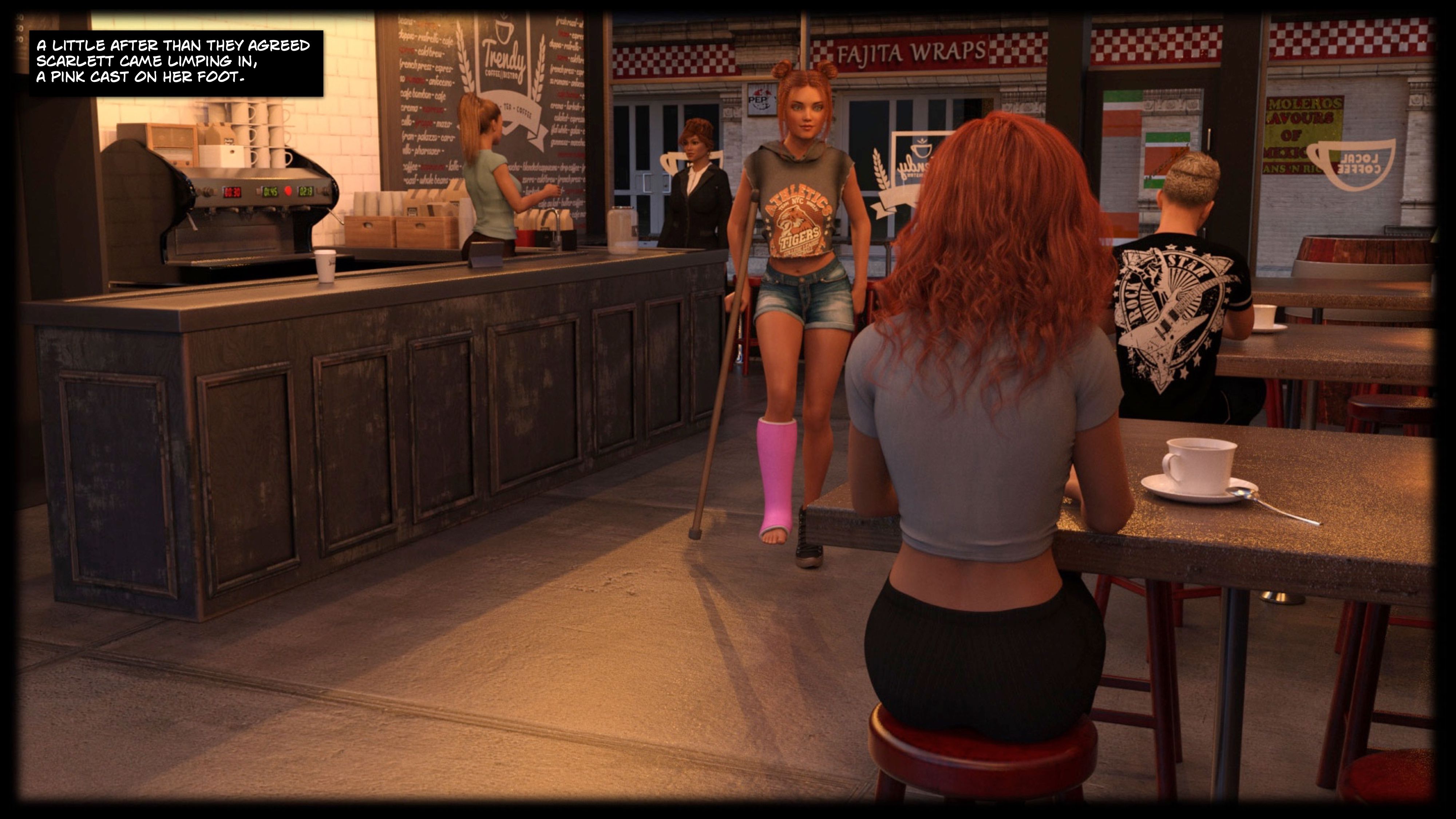 Blackmaled [Sexy3DComics] Cara's Story 4 - Page 35