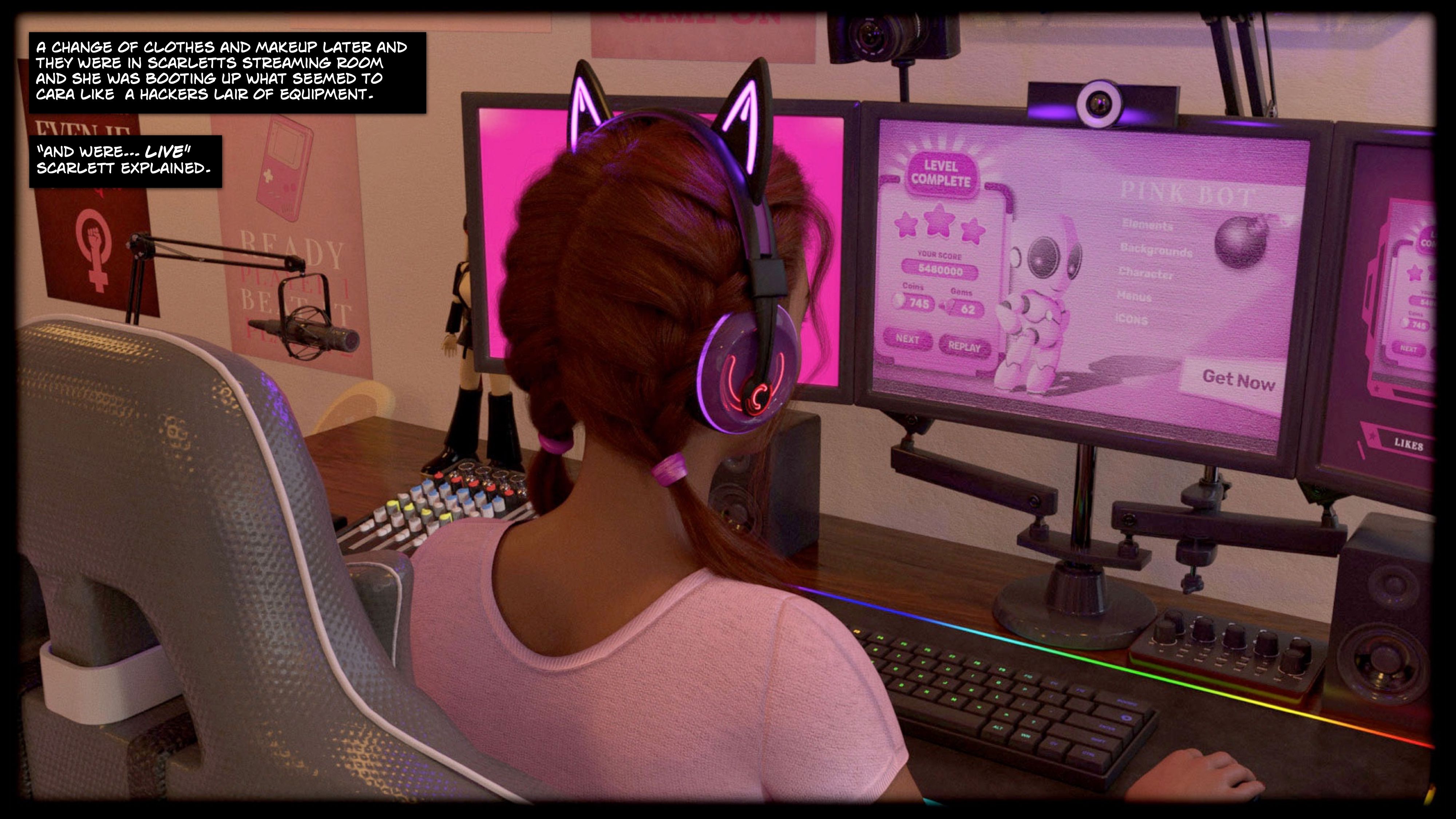 Blackmaled [Sexy3DComics] Cara's Story 4 - Page 48