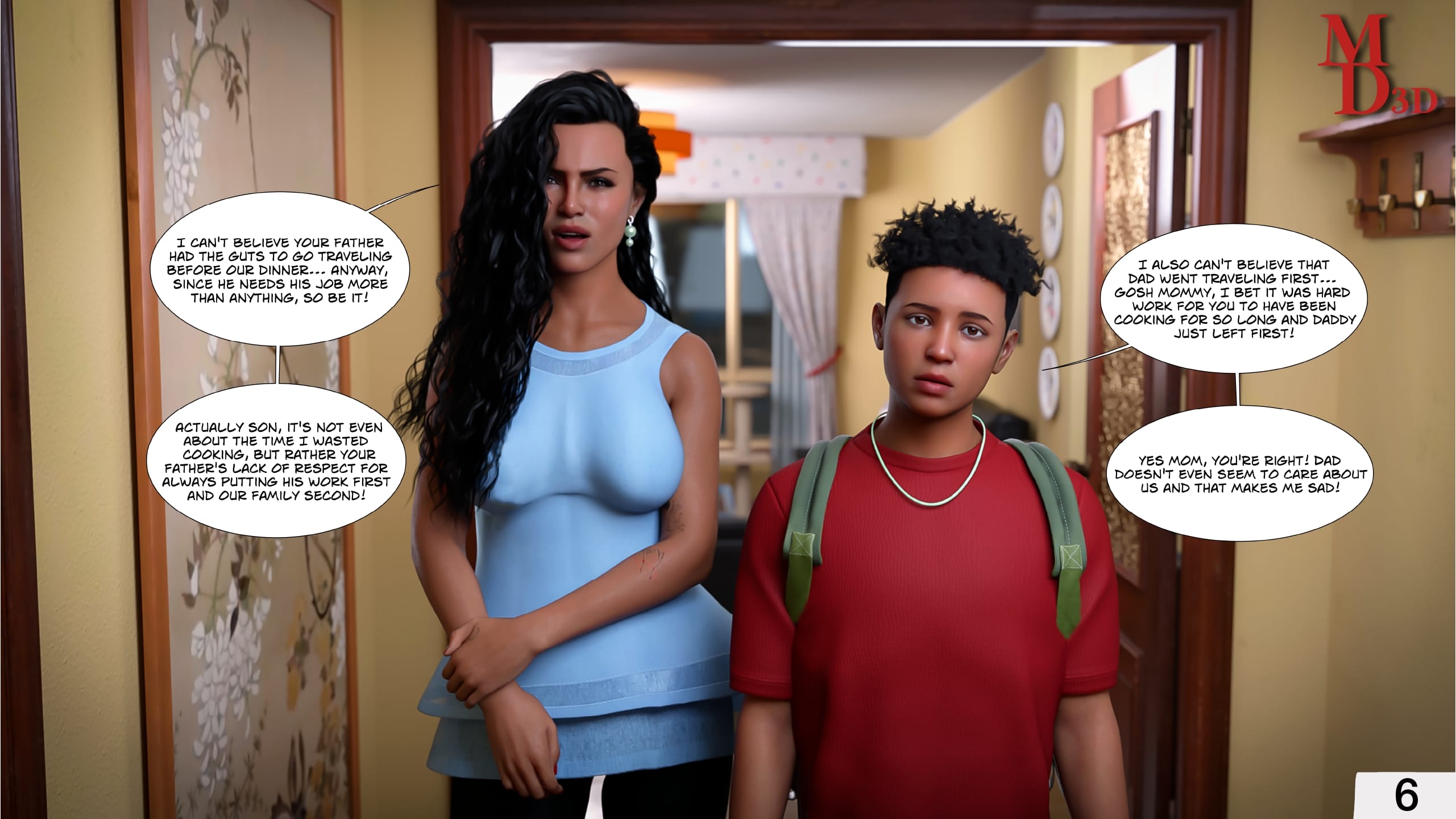 Immoral Temptations [Magic Dragon 3D] Chapter 1 - Page 7