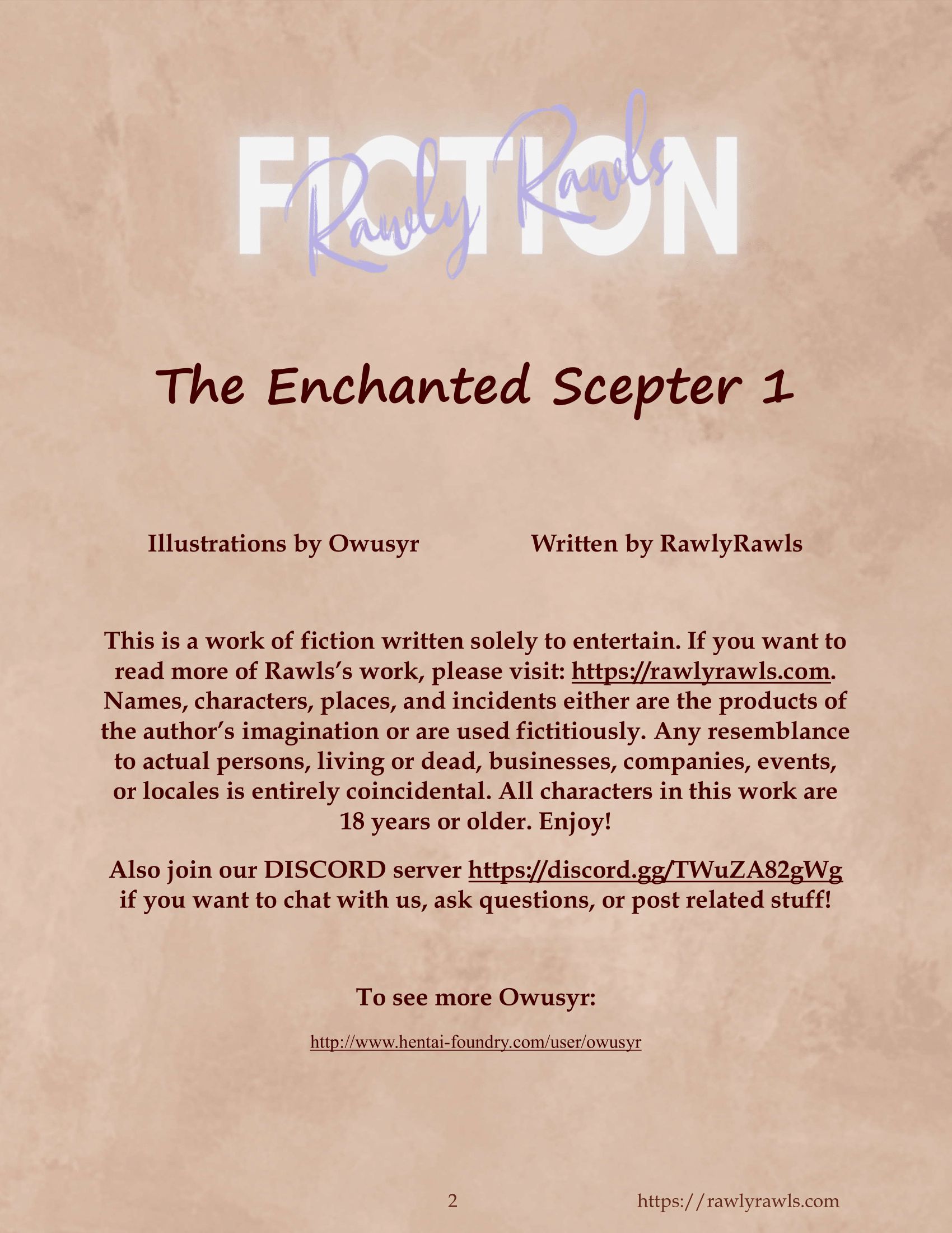 The Enchanted Scepter [Owusyr , RawlyRawls] Chapter 1 - Page 2