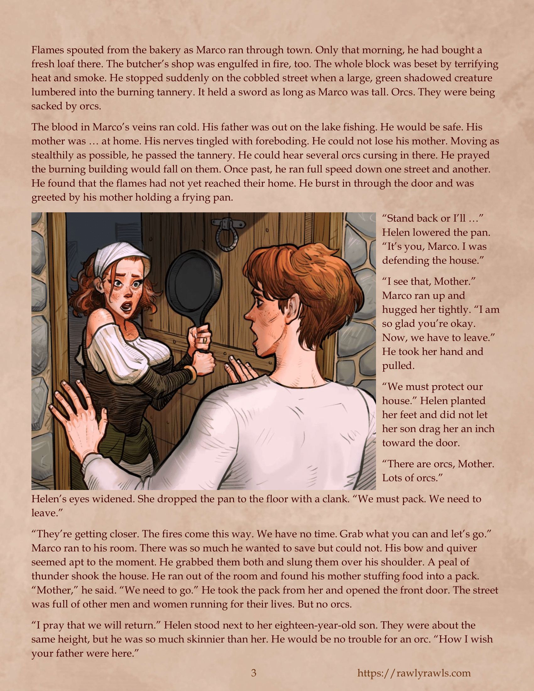 The Enchanted Scepter [Owusyr , RawlyRawls] Chapter 1 - Page 3