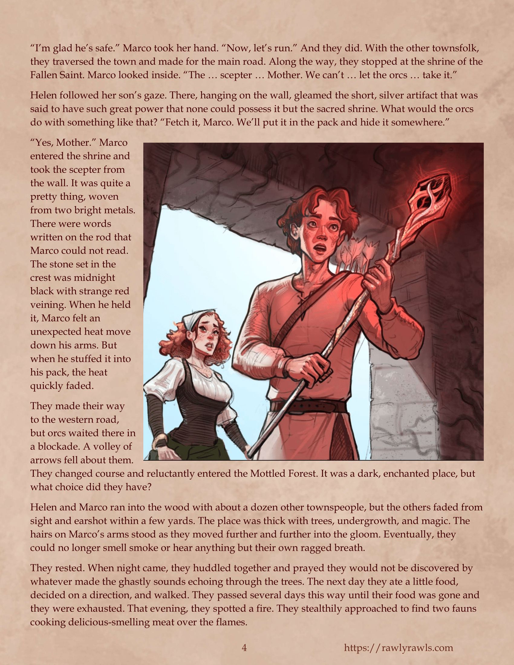 The Enchanted Scepter [Owusyr , RawlyRawls] Chapter 1 - Page 4