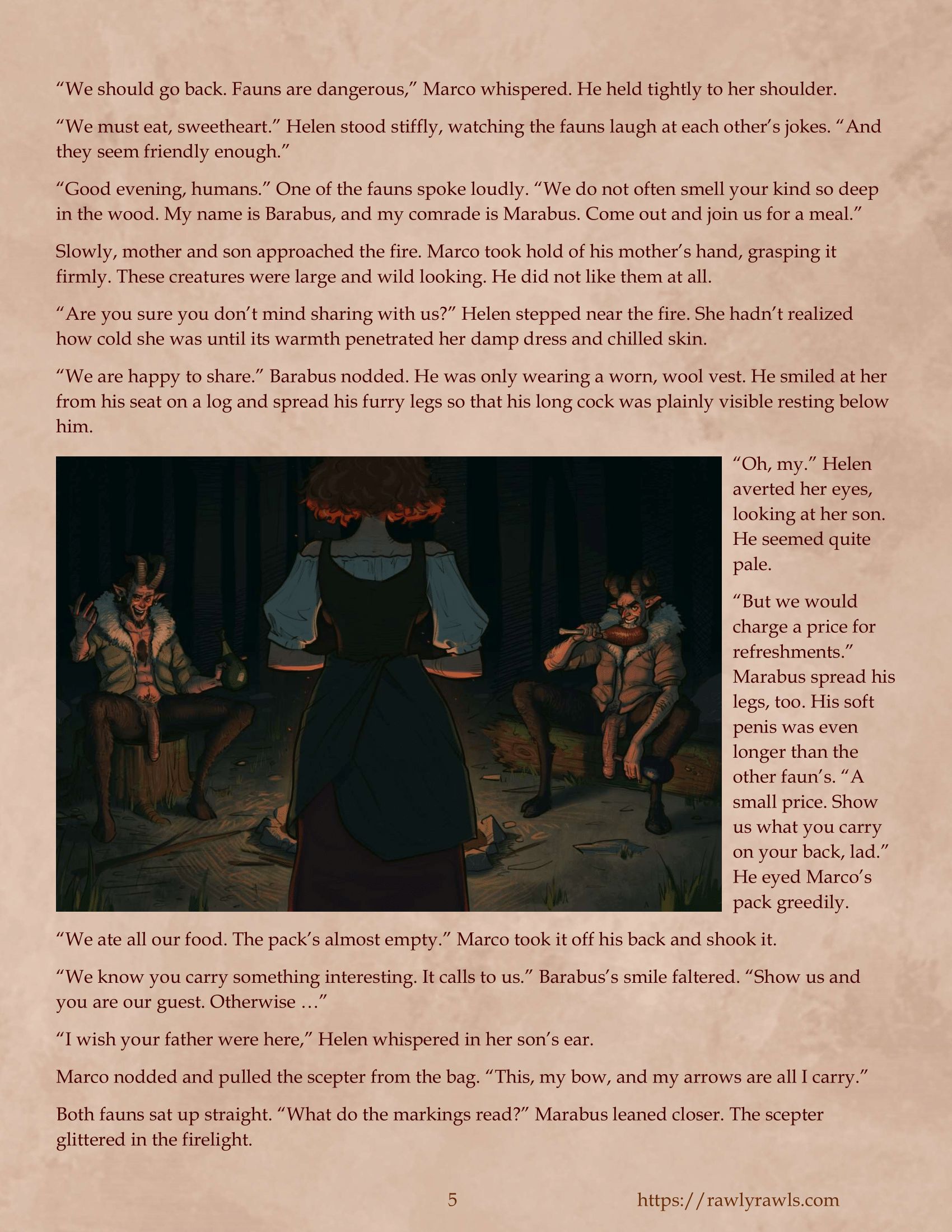The Enchanted Scepter [Owusyr , RawlyRawls] Chapter 1 - Page 5