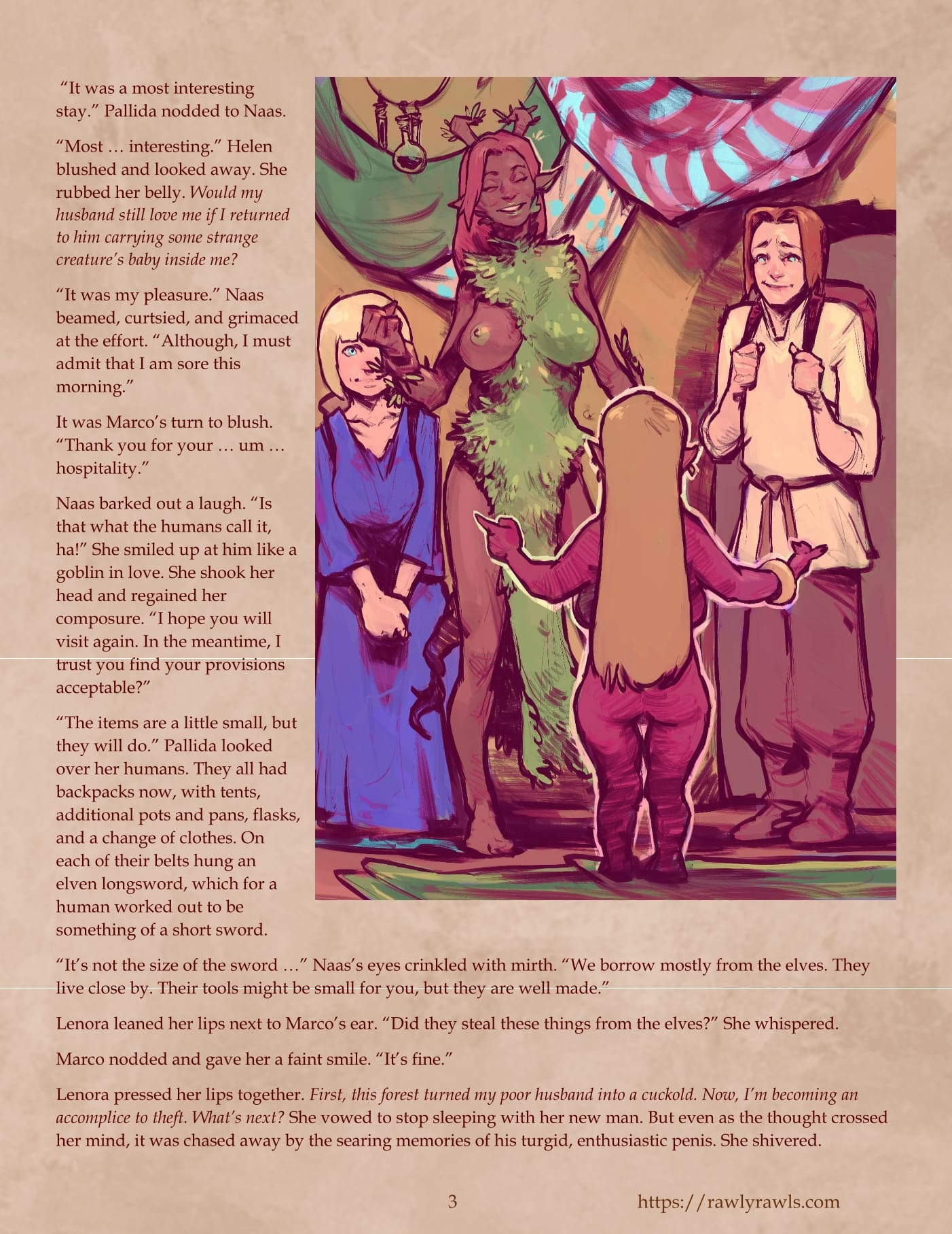 The Enchanted Scepter [Owusyr , RawlyRawls] Chapter 10 - Page 3