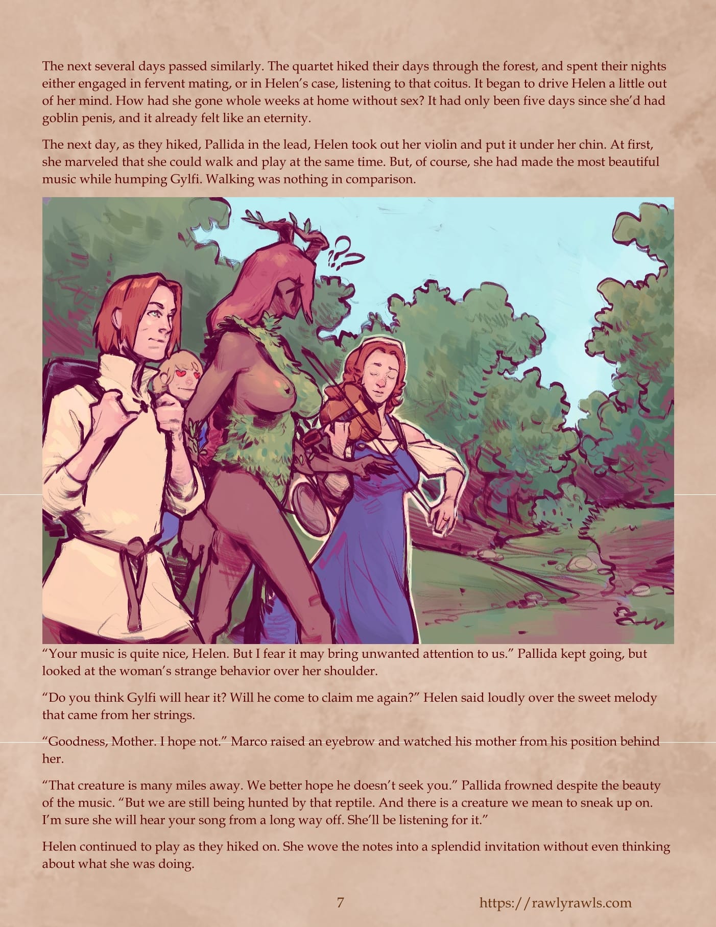 The Enchanted Scepter [Owusyr , RawlyRawls] Chapter 10 - Page 7