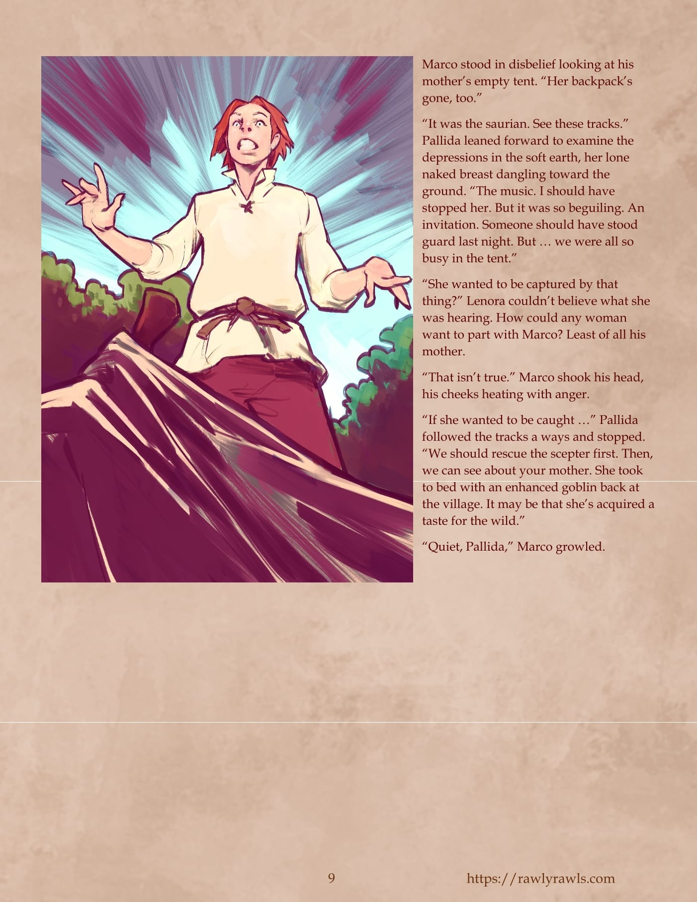 The Enchanted Scepter [Owusyr , RawlyRawls] Chapter 10 - Page 9