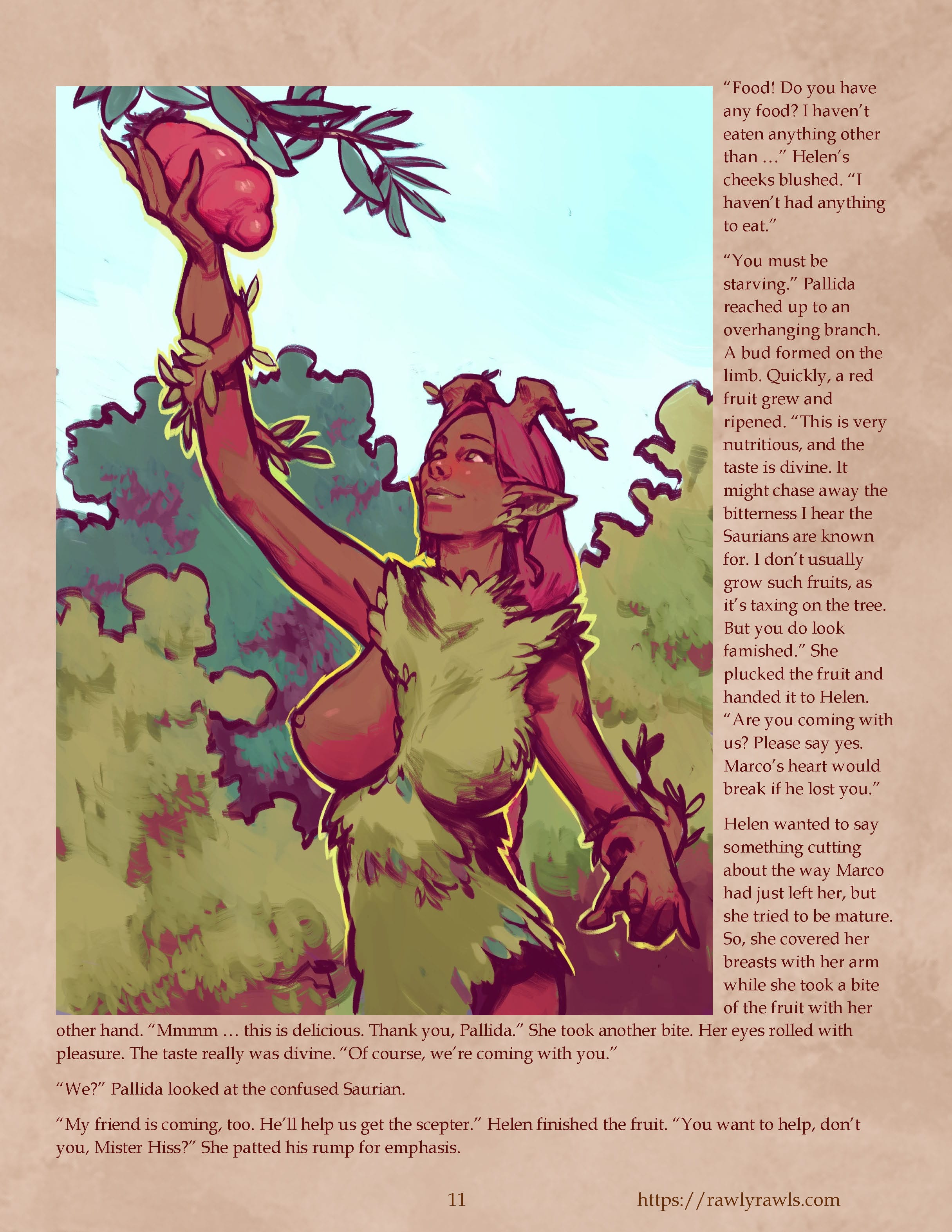 The Enchanted Scepter [Owusyr , RawlyRawls] Chapter 12 - Page 11