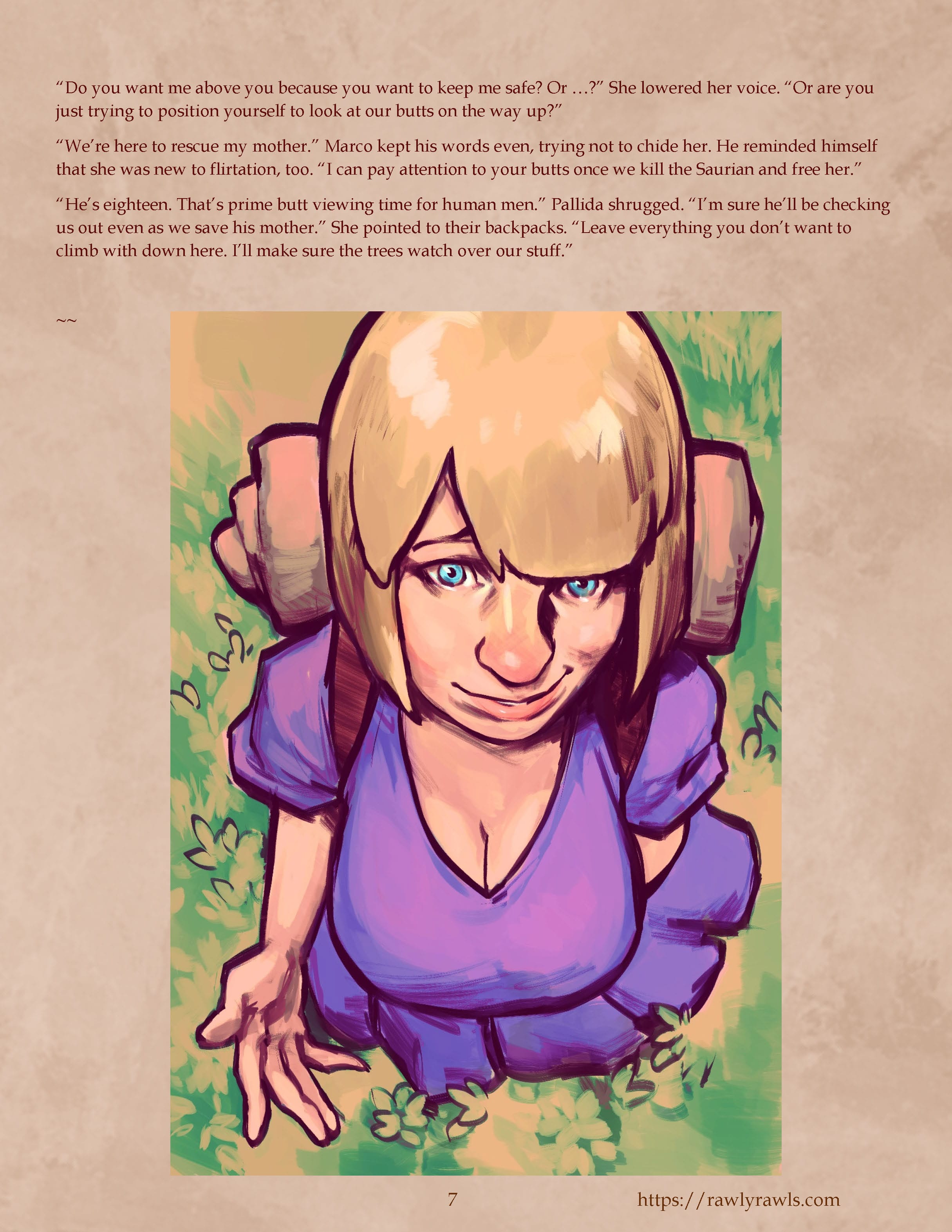 The Enchanted Scepter [Owusyr , RawlyRawls] Chapter 12 - Page 7