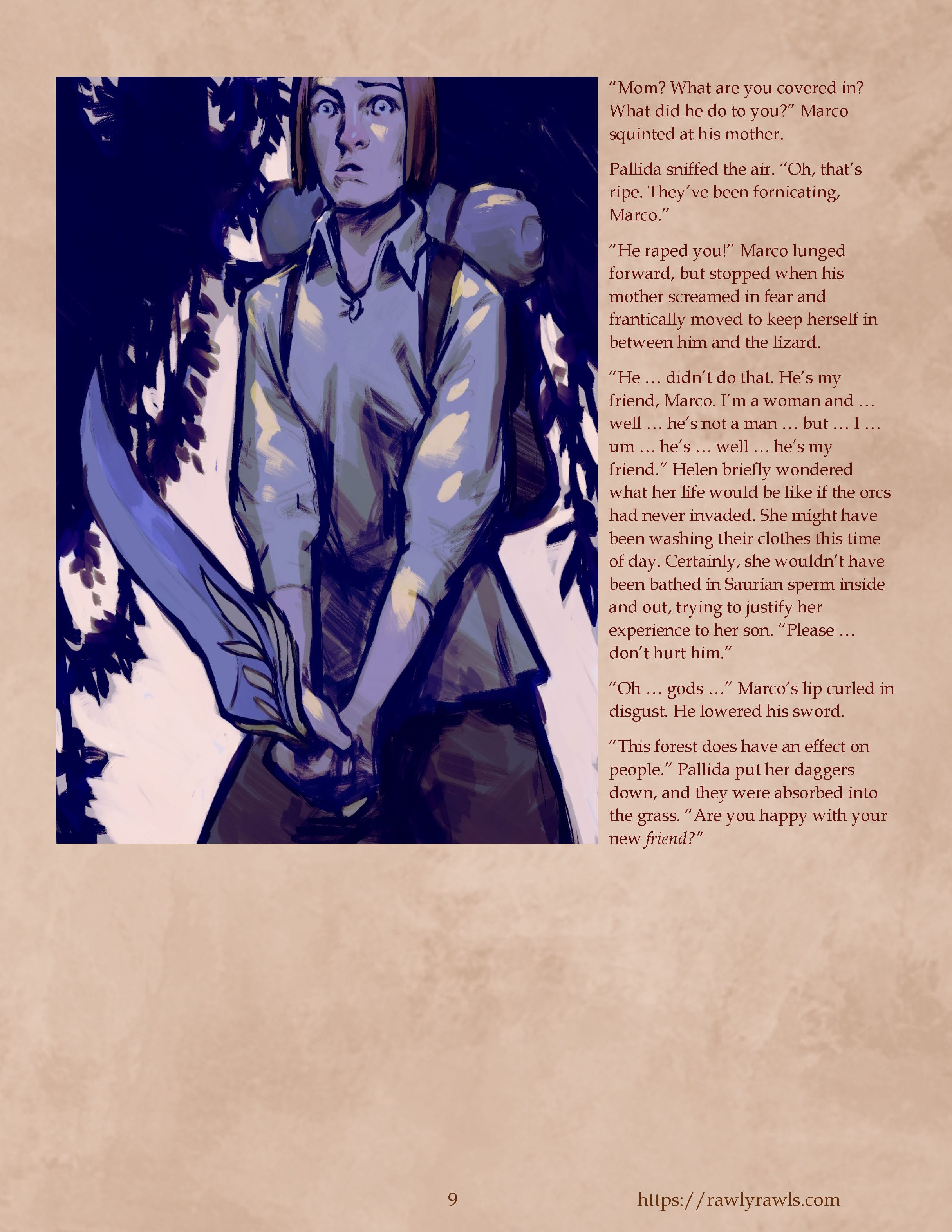 The Enchanted Scepter [Owusyr , RawlyRawls] Chapter 12 - Page 9