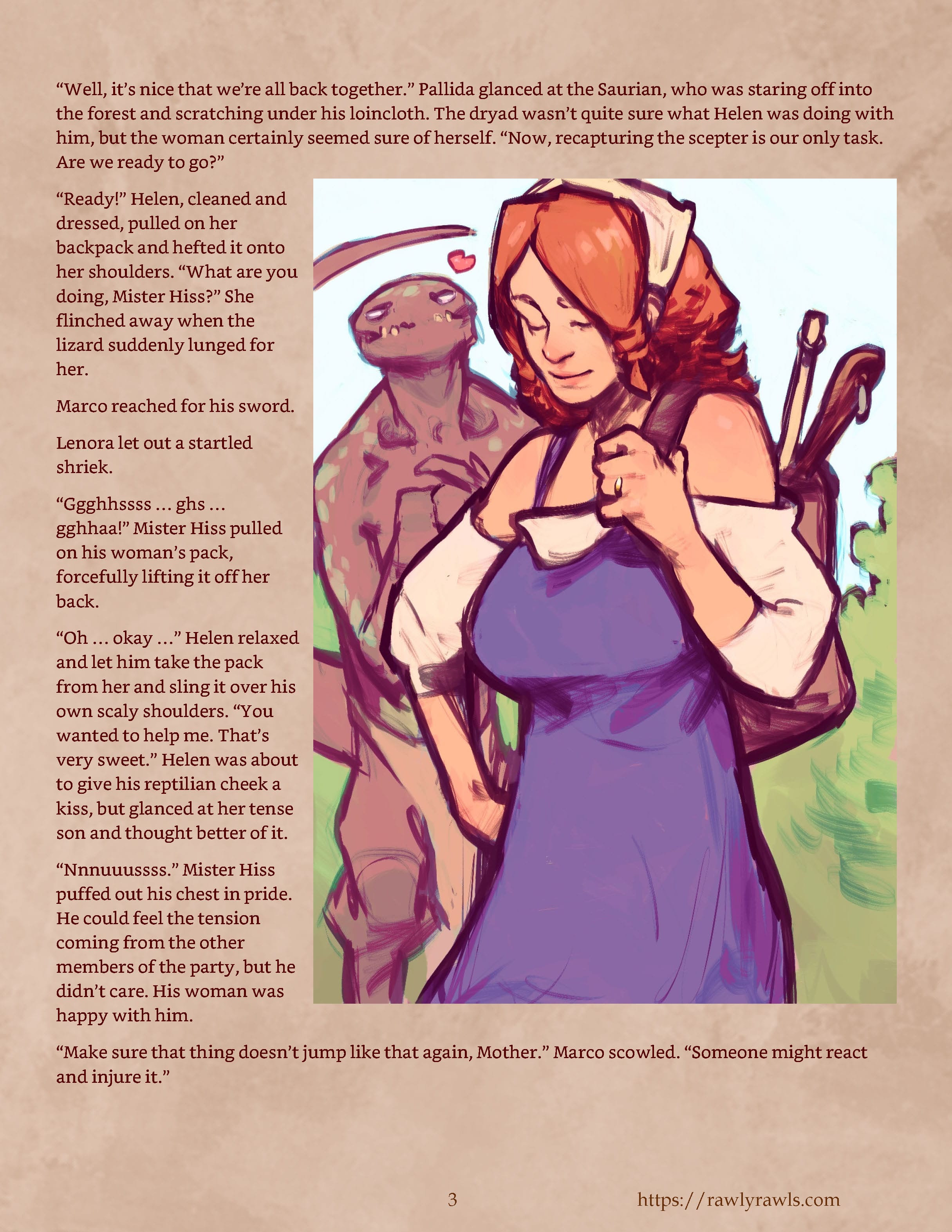 The Enchanted Scepter [Owusyr , RawlyRawls] Chapter 13 - Page 3