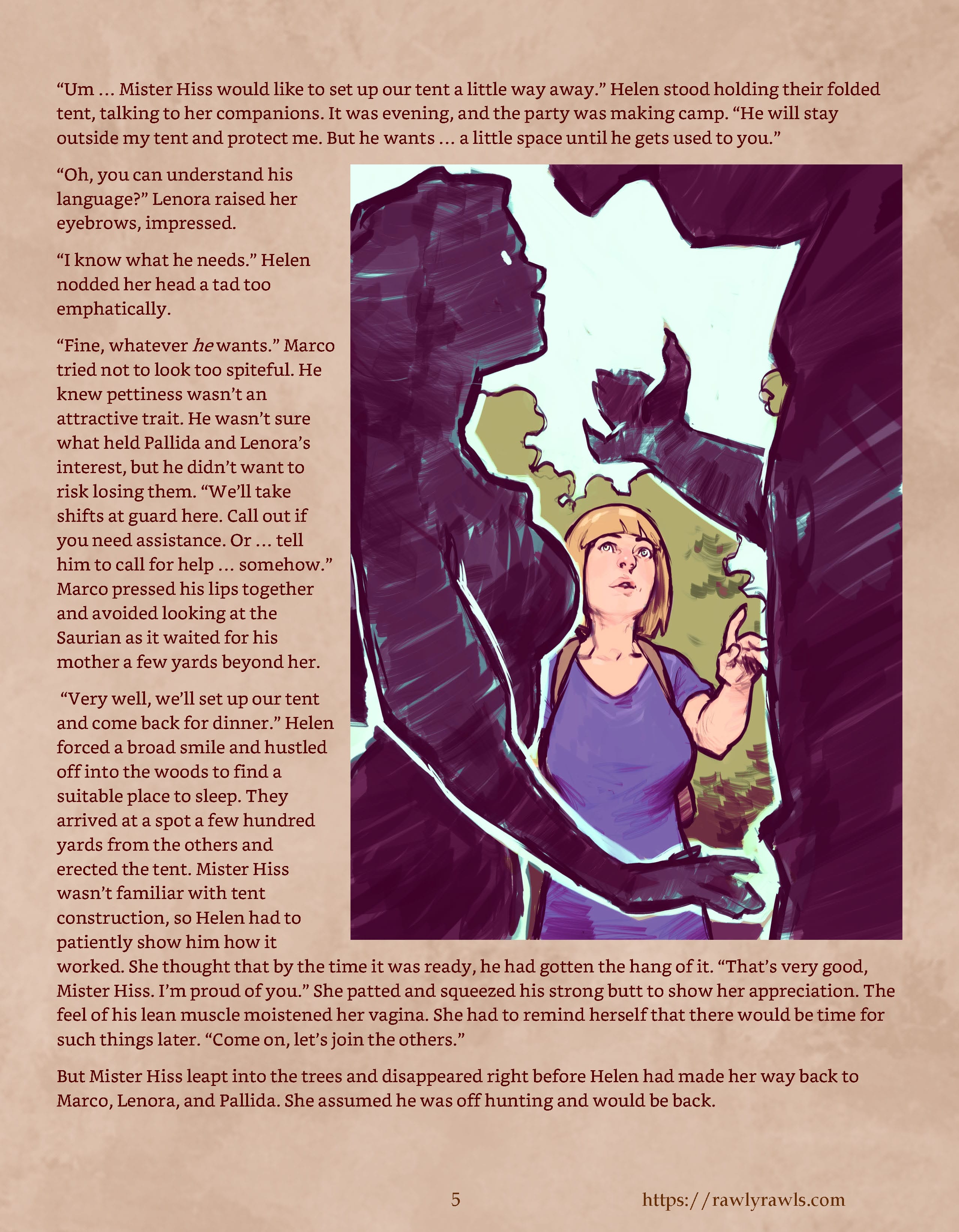 The Enchanted Scepter [Owusyr , RawlyRawls] Chapter 13 - Page 5