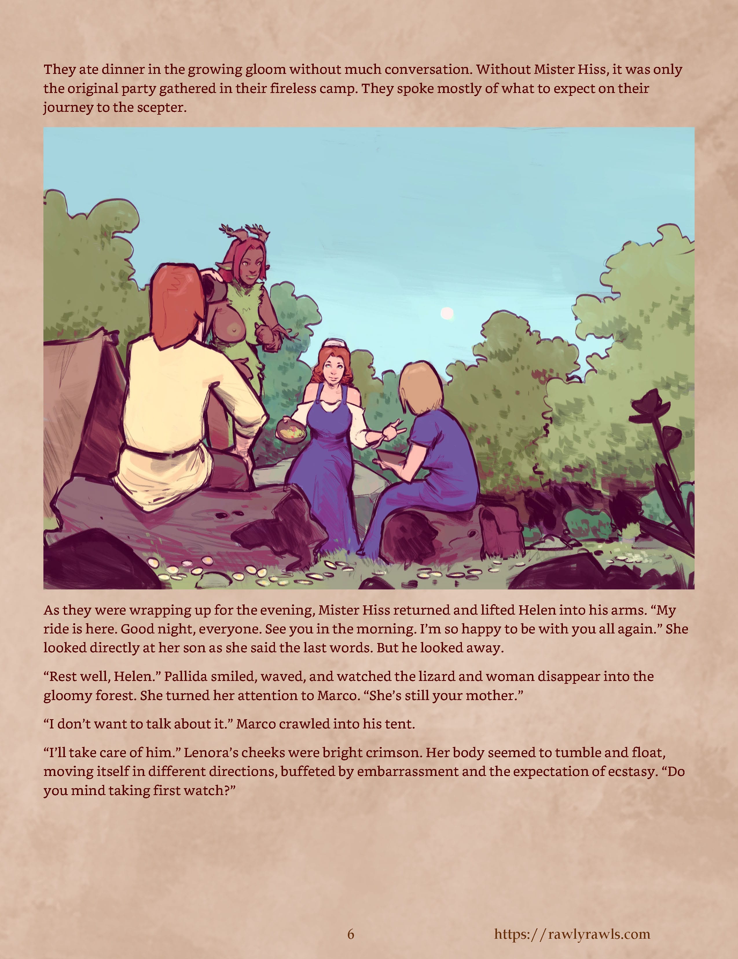 The Enchanted Scepter [Owusyr , RawlyRawls] Chapter 13 - Page 6
