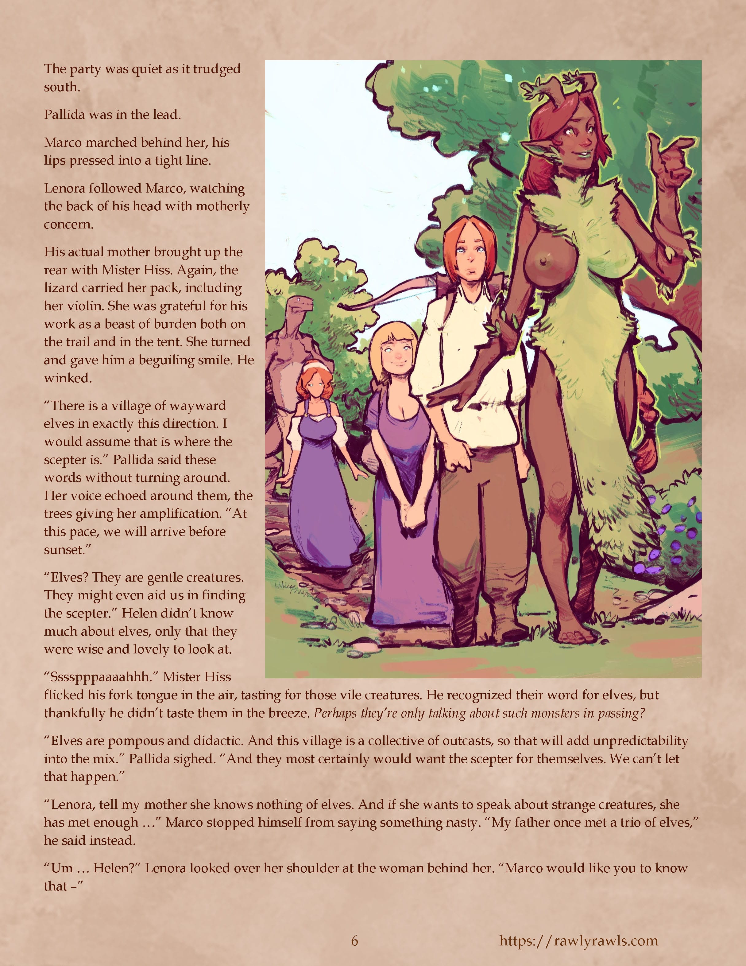 The Enchanted Scepter [Owusyr , RawlyRawls] Chapter 14 - Page 6