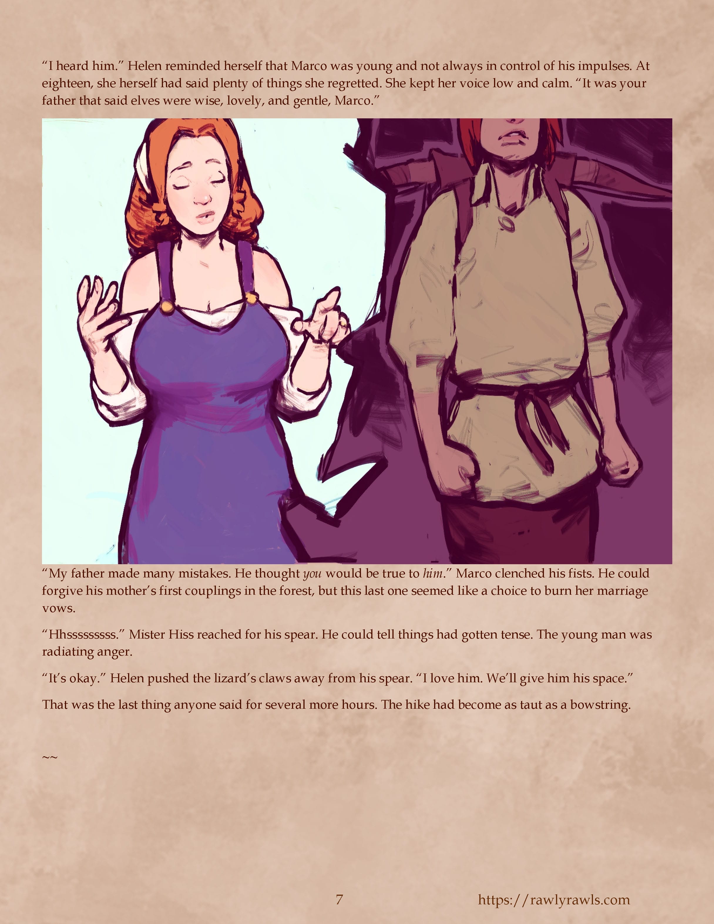 The Enchanted Scepter [Owusyr , RawlyRawls] Chapter 14 - Page 7