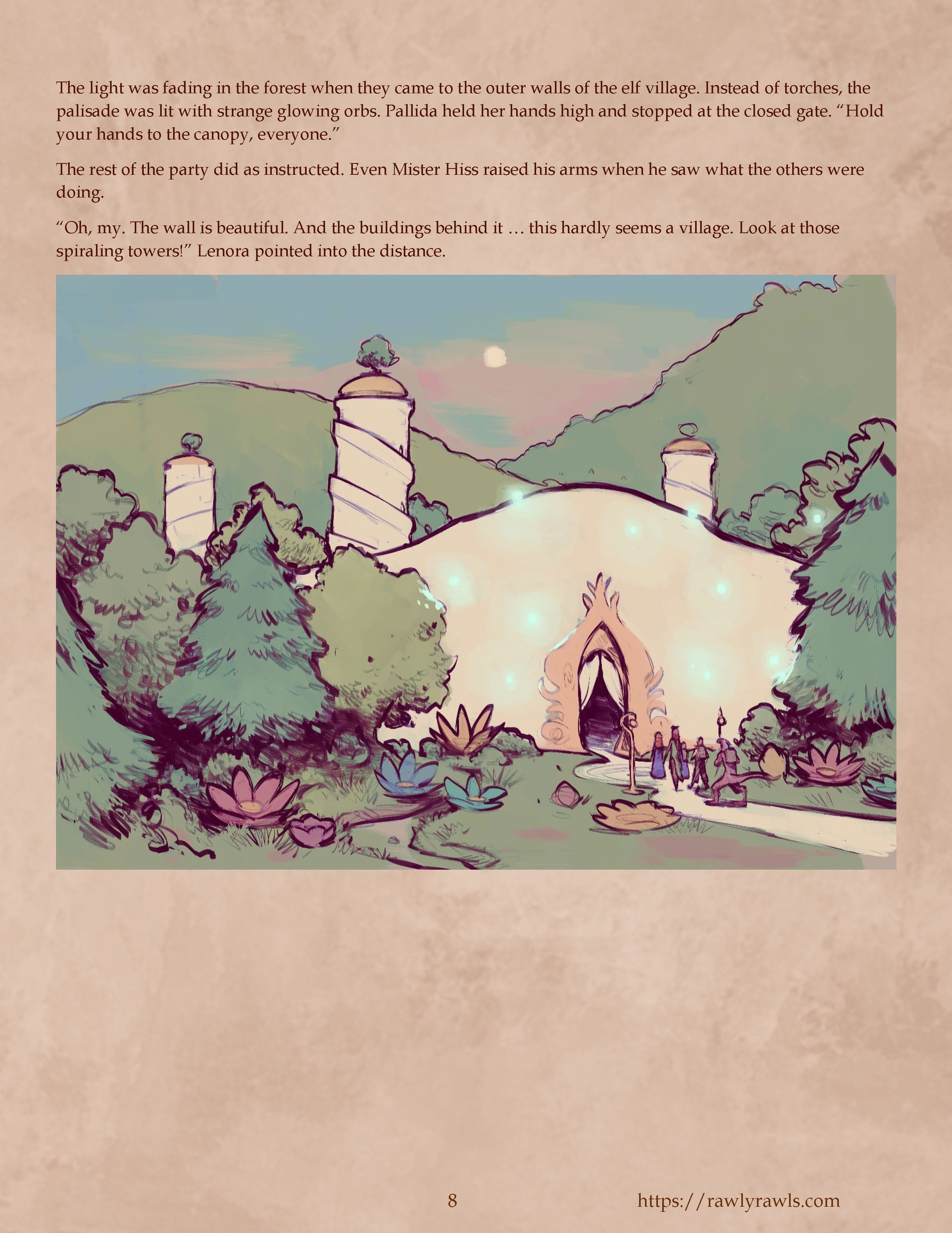 The Enchanted Scepter [Owusyr , RawlyRawls] Chapter 14 - Page 8