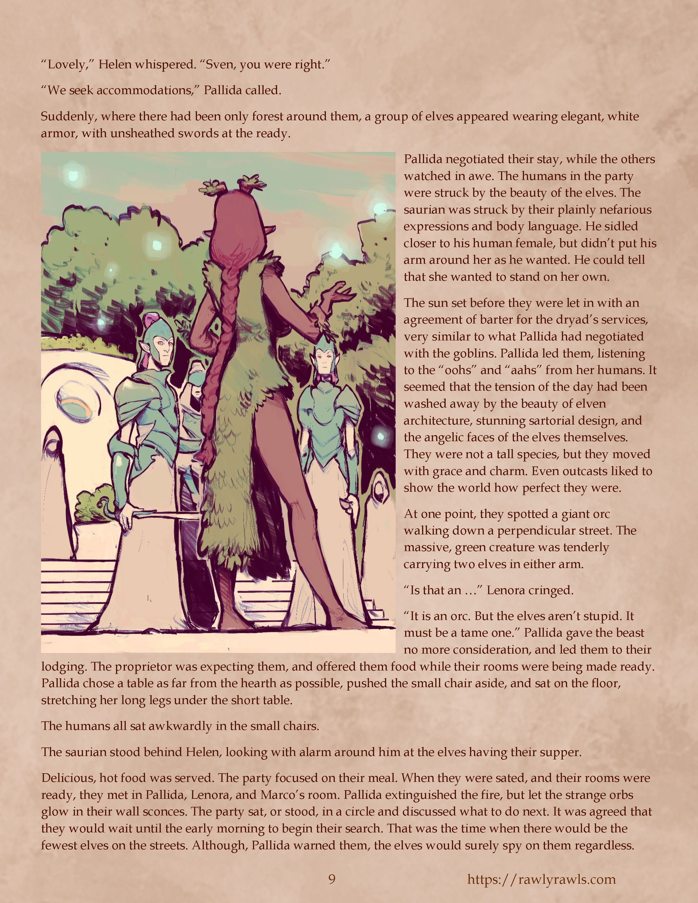 The Enchanted Scepter [Owusyr , RawlyRawls] Chapter 14 - Page 9
