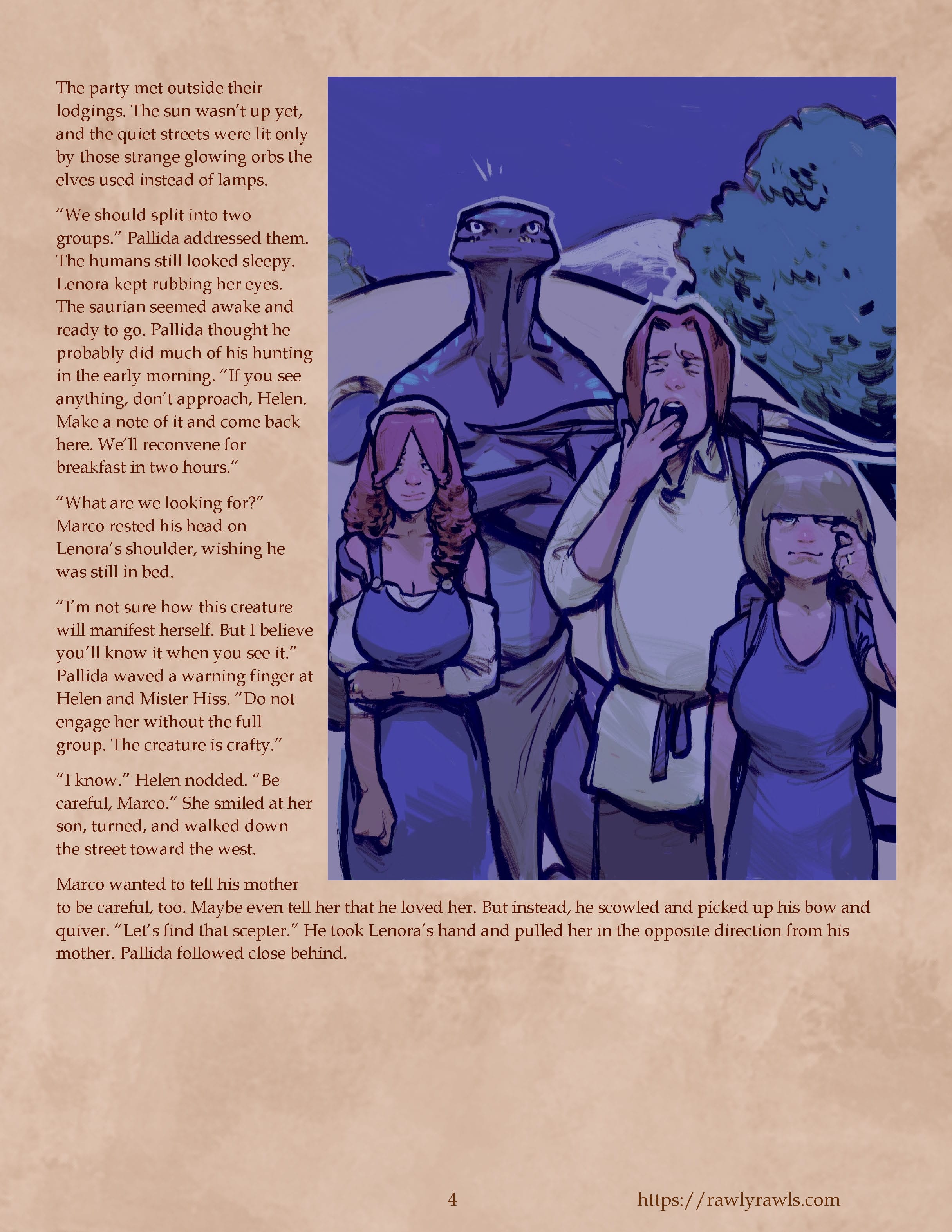 The Enchanted Scepter [Owusyr , RawlyRawls] Chapter 15 - Page 4