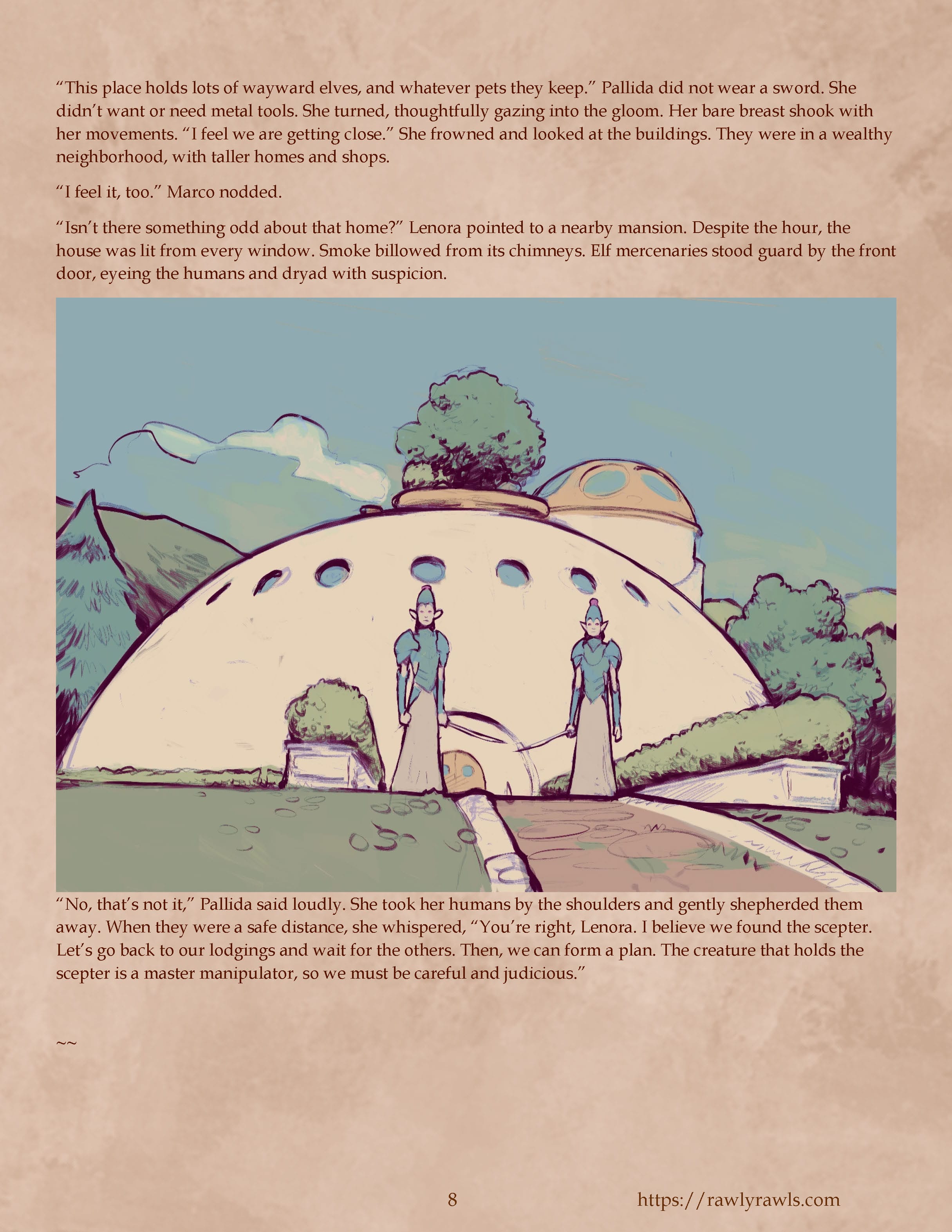 The Enchanted Scepter [Owusyr , RawlyRawls] Chapter 15 - Page 8
