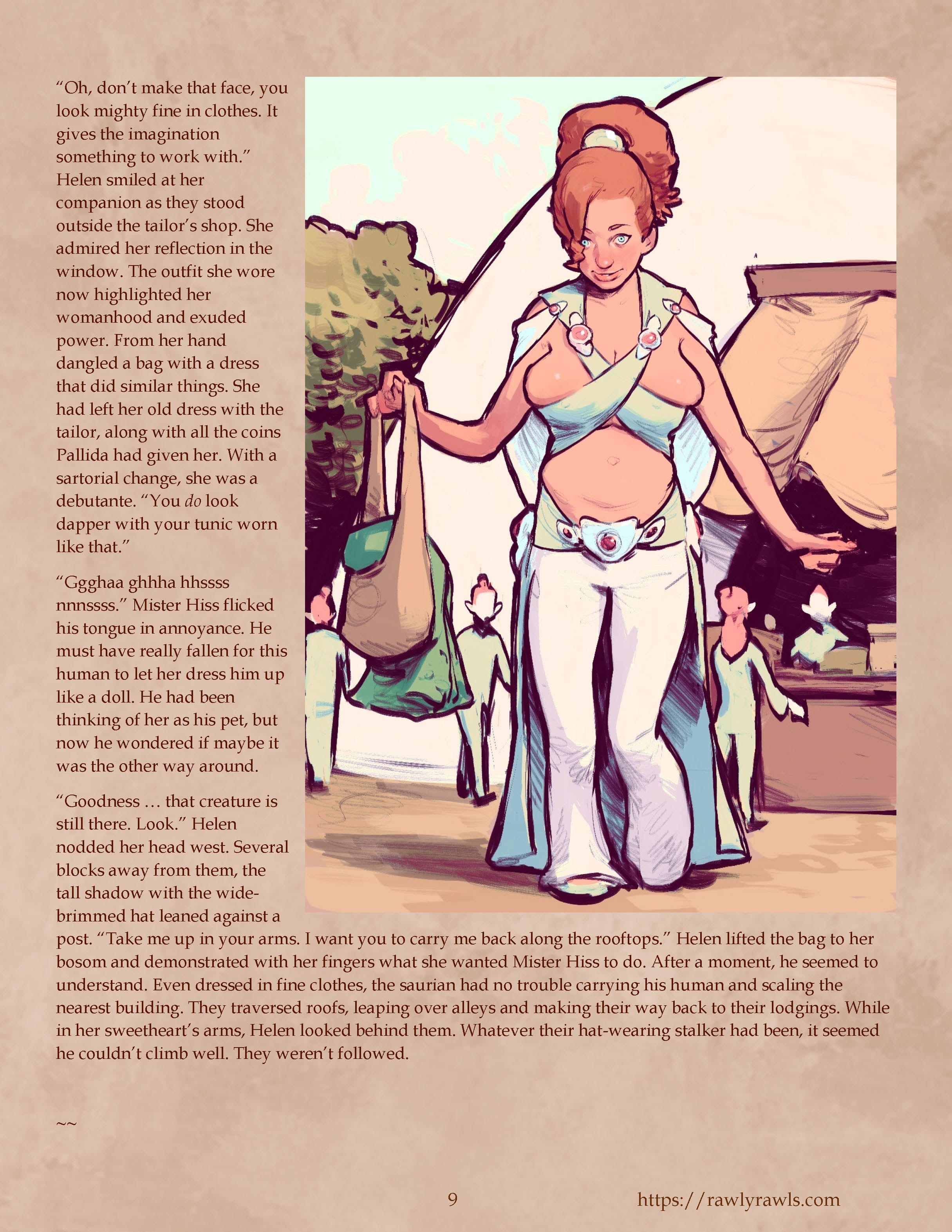 The Enchanted Scepter [Owusyr , RawlyRawls] Chapter 15 - Page 9