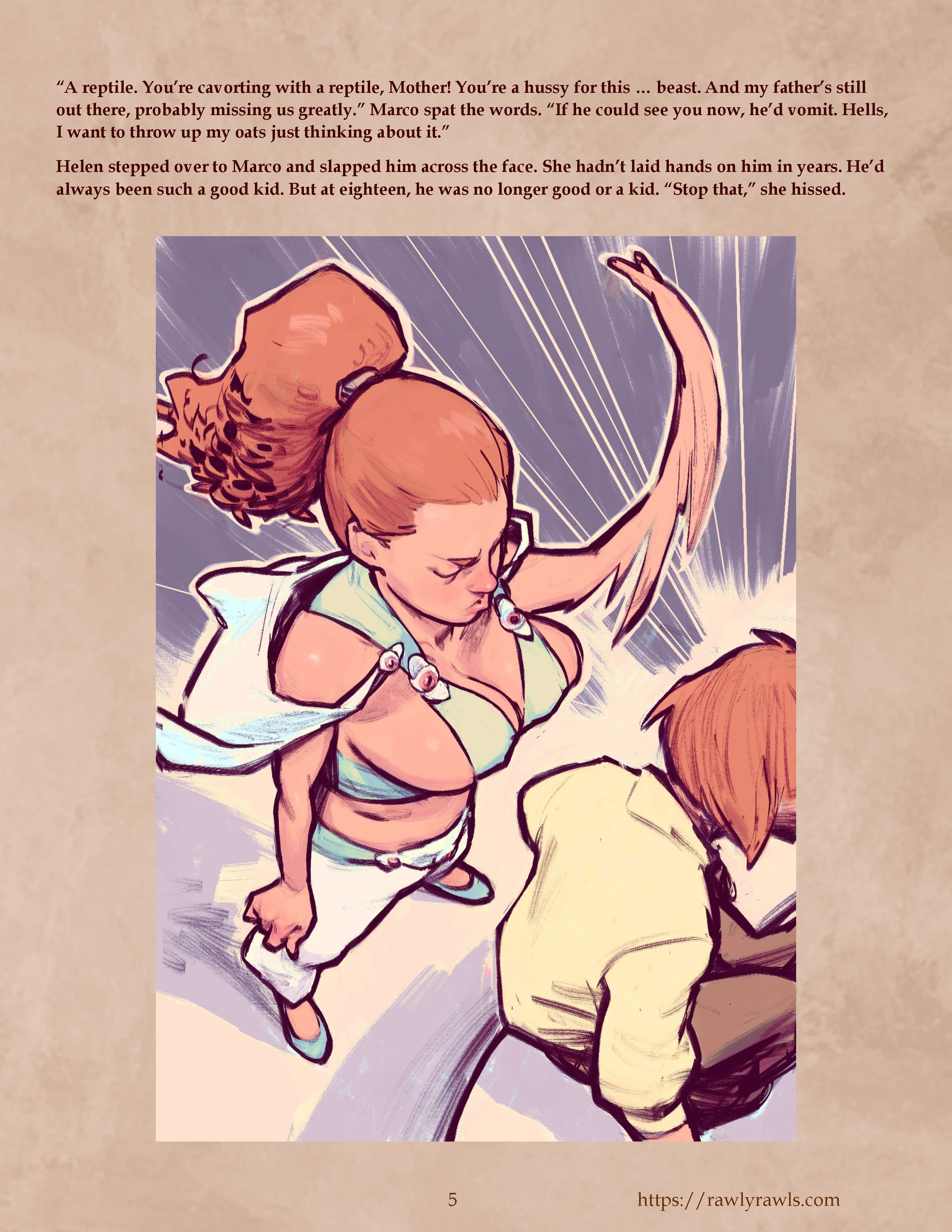The Enchanted Scepter [Owusyr , RawlyRawls] Chapter 16 - Page 5
