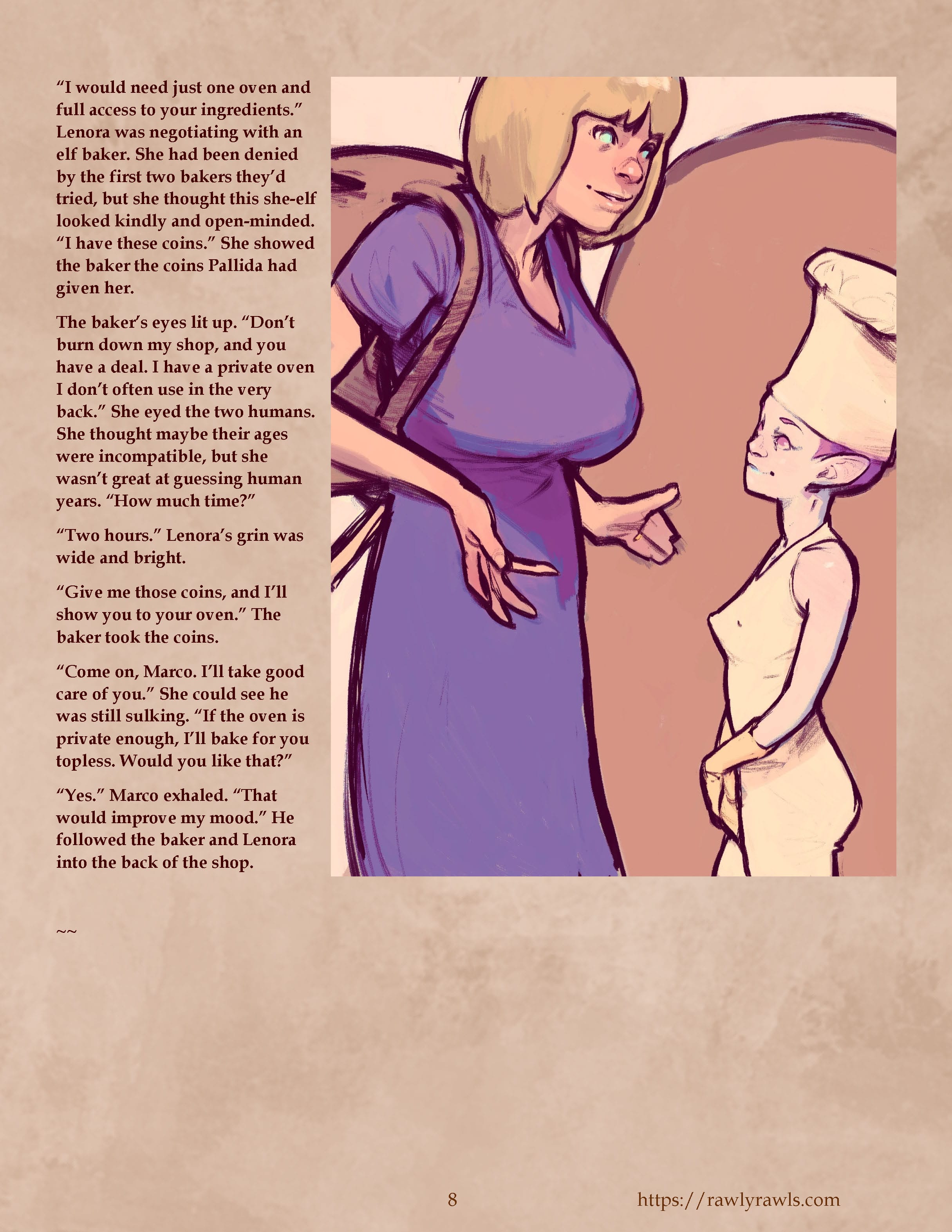 The Enchanted Scepter [Owusyr , RawlyRawls] Chapter 16 - Page 8