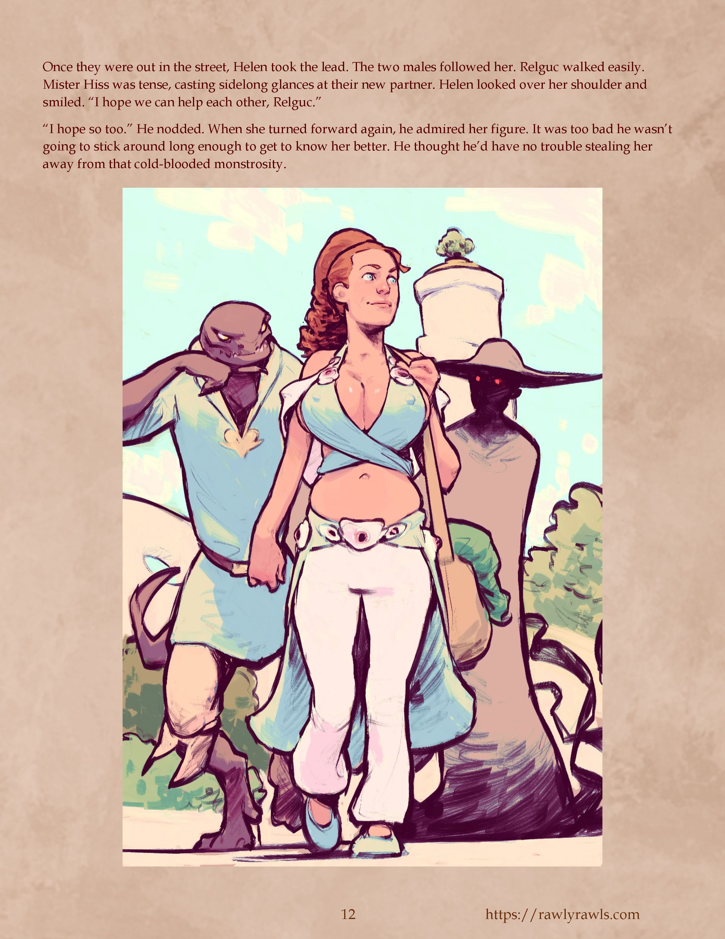The Enchanted Scepter [Owusyr , RawlyRawls] Chapter 17 - Page 12