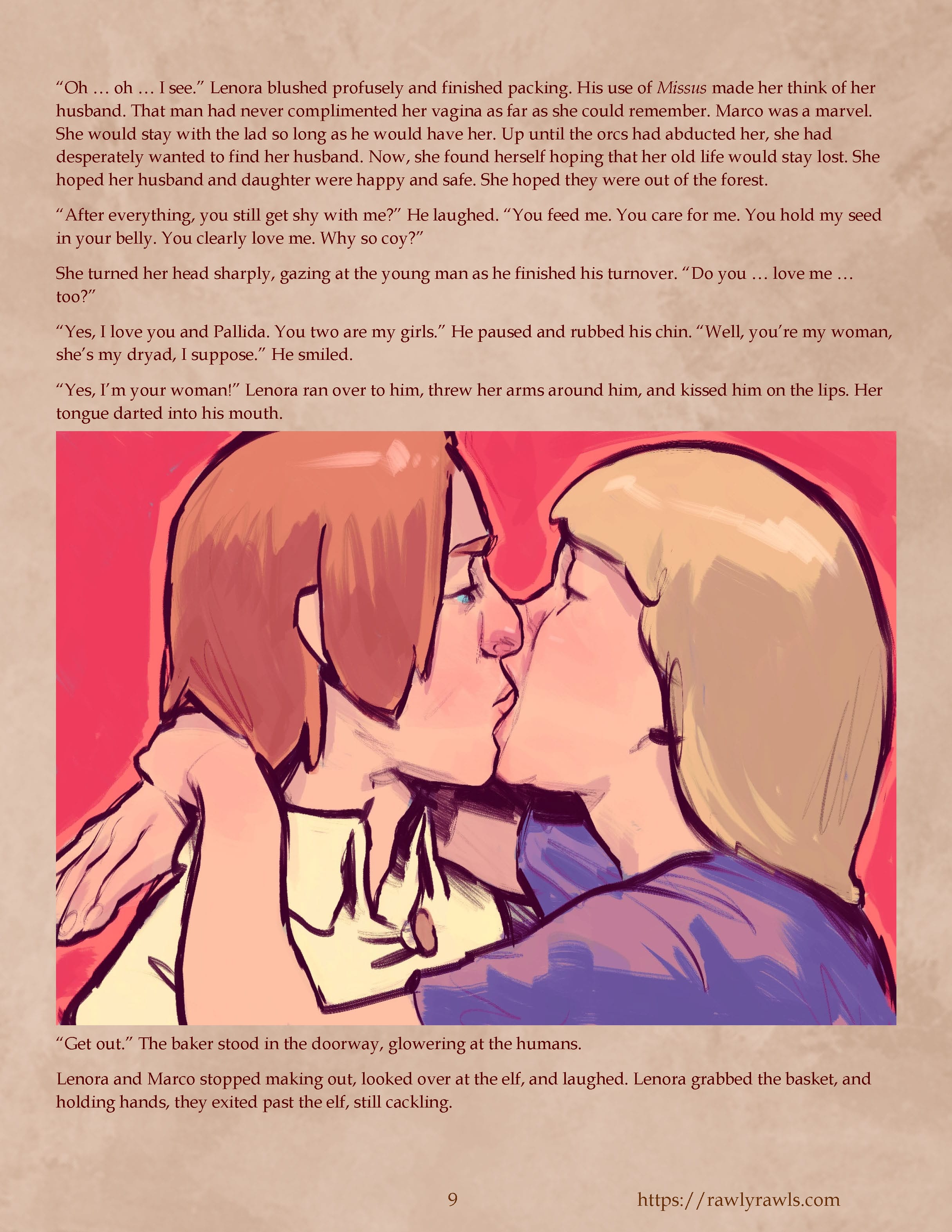 The Enchanted Scepter [Owusyr , RawlyRawls] Chapter 17 - Page 9