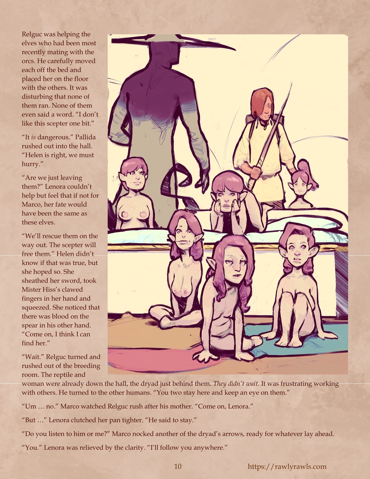 The Enchanted Scepter [Owusyr , RawlyRawls] Chapter 18 - Page 10