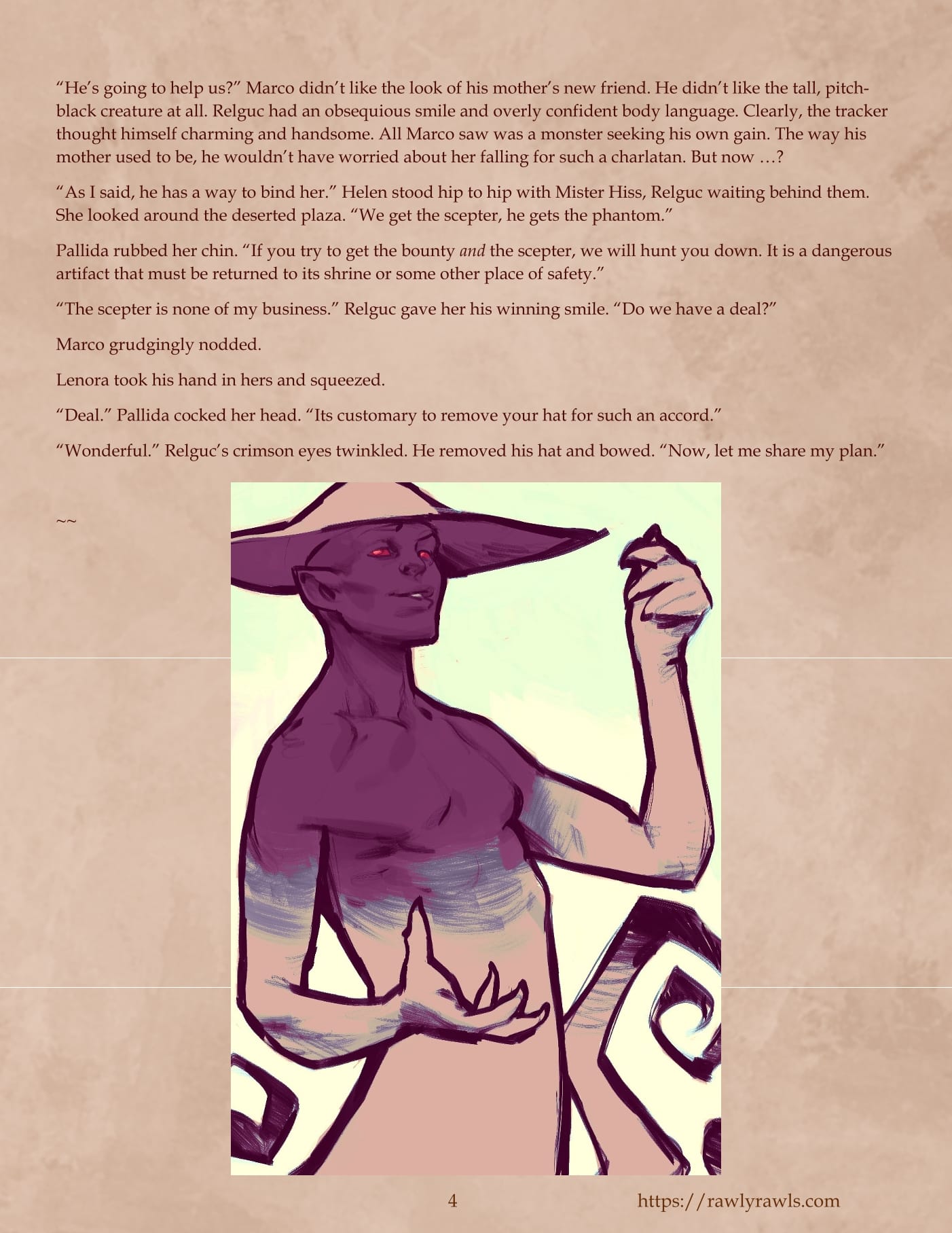 The Enchanted Scepter [Owusyr , RawlyRawls] Chapter 18 - Page 4