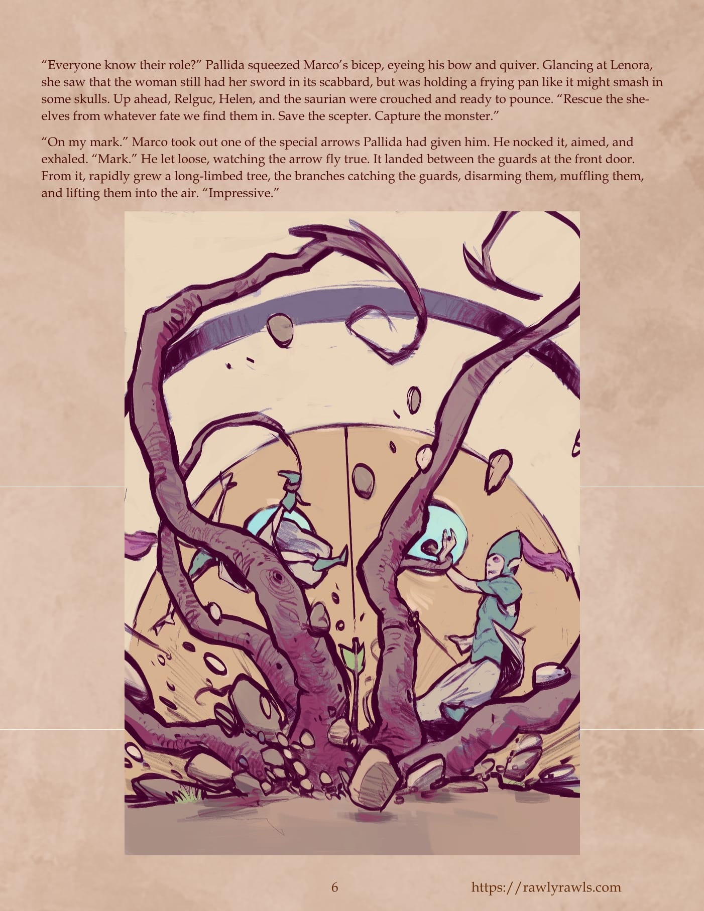 The Enchanted Scepter [Owusyr , RawlyRawls] Chapter 18 - Page 6
