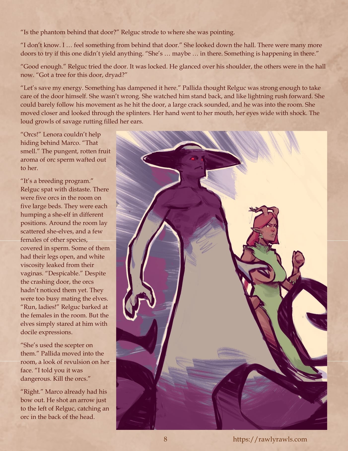 The Enchanted Scepter [Owusyr , RawlyRawls] Chapter 18 - Page 8