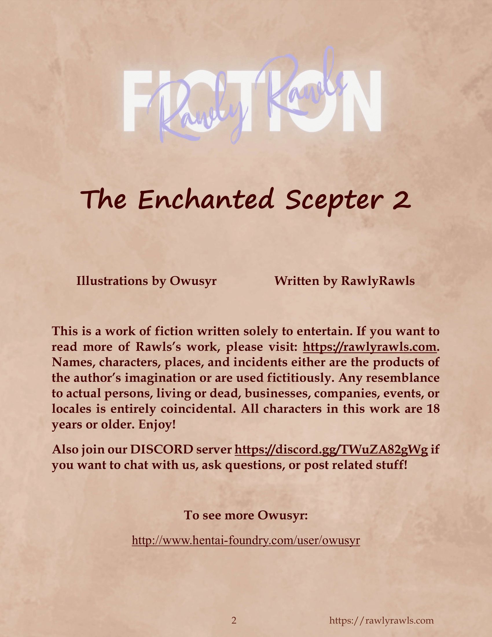 The Enchanted Scepter [Owusyr , RawlyRawls] Chapter 2 - Page 2