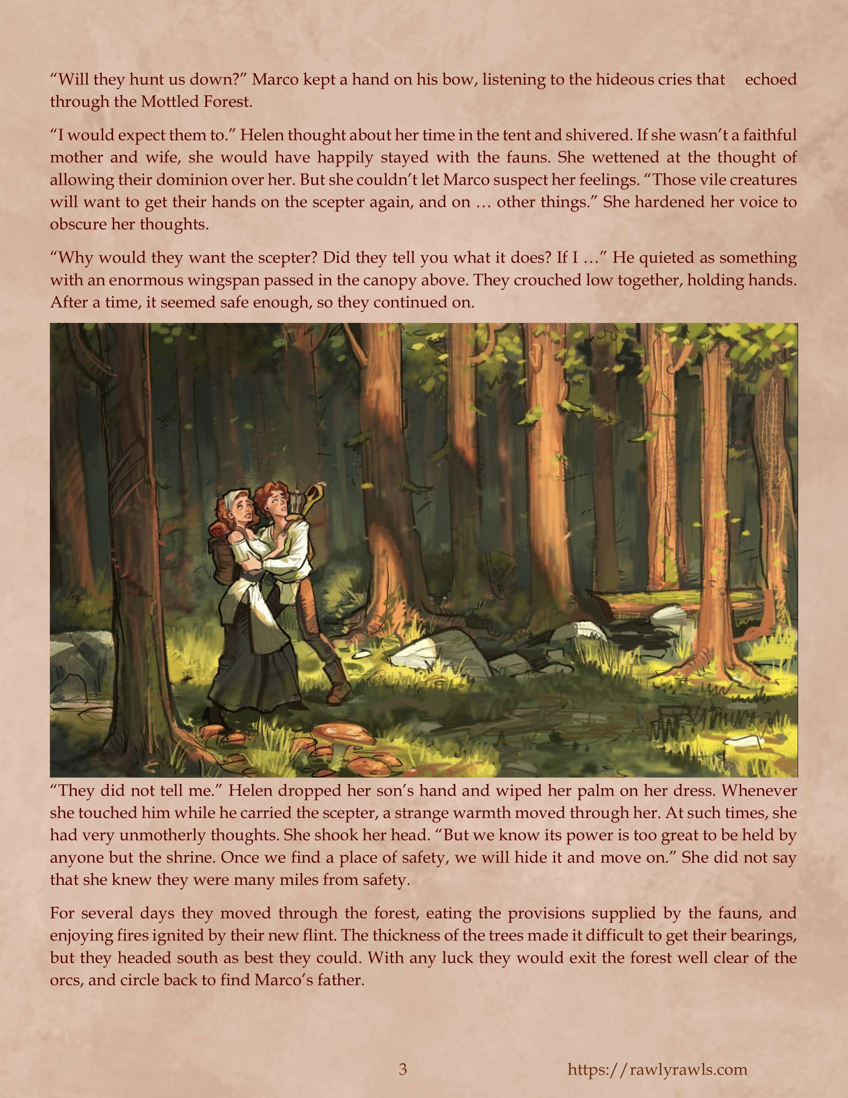 The Enchanted Scepter [Owusyr , RawlyRawls] Chapter 2 - Page 3