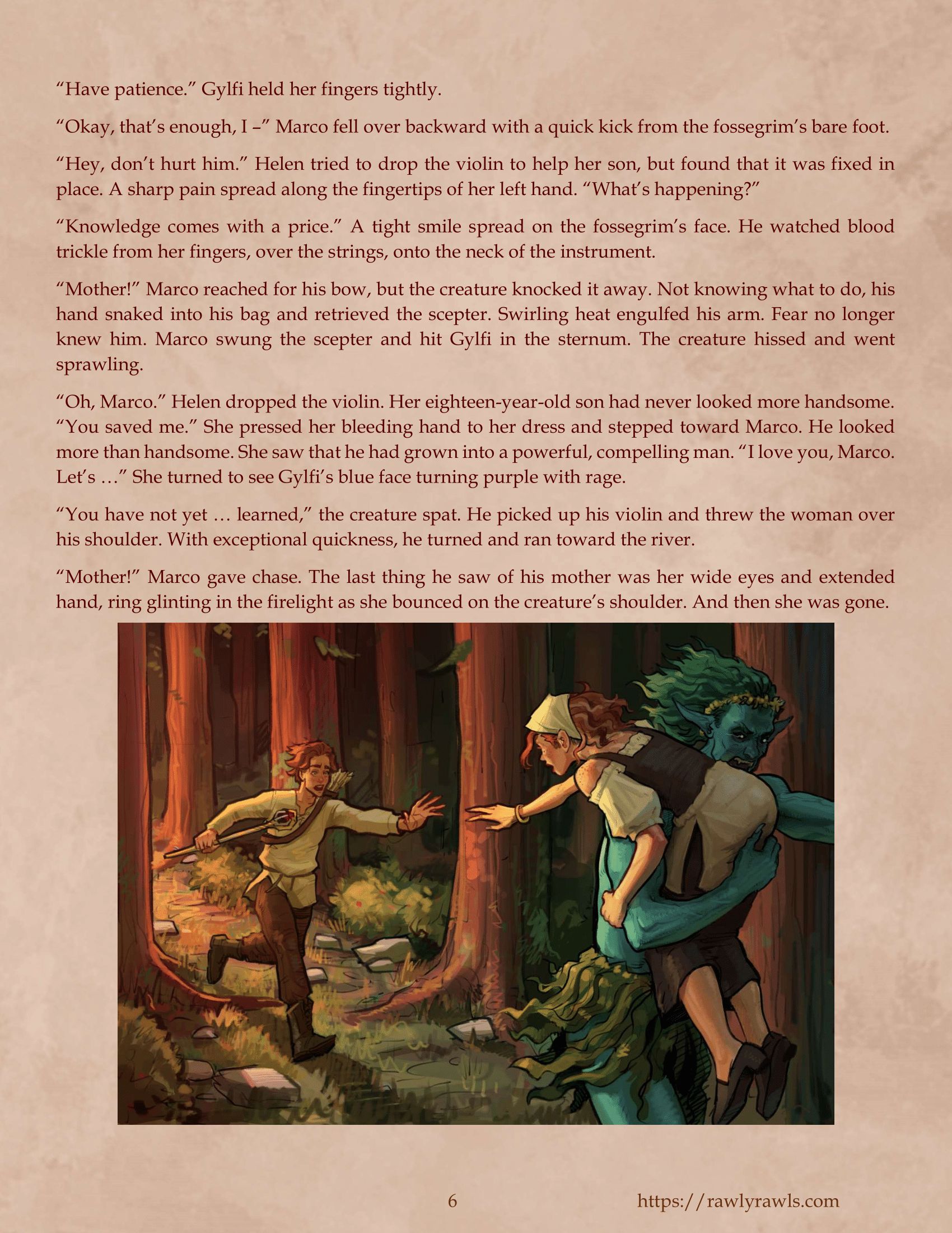 The Enchanted Scepter [Owusyr , RawlyRawls] Chapter 2 - Page 6