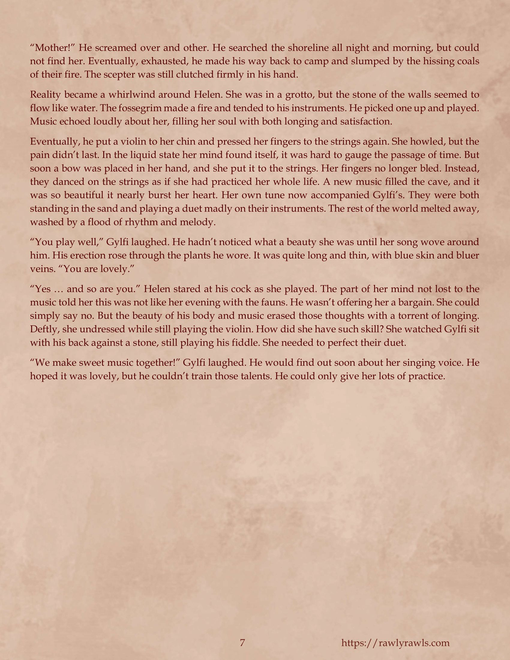 The Enchanted Scepter [Owusyr , RawlyRawls] Chapter 2 - Page 7