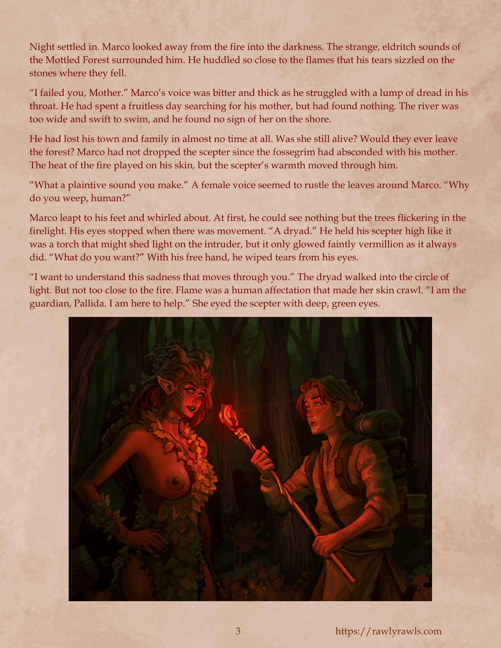 The Enchanted Scepter [Owusyr , RawlyRawls] Chapter 3 - Page 3