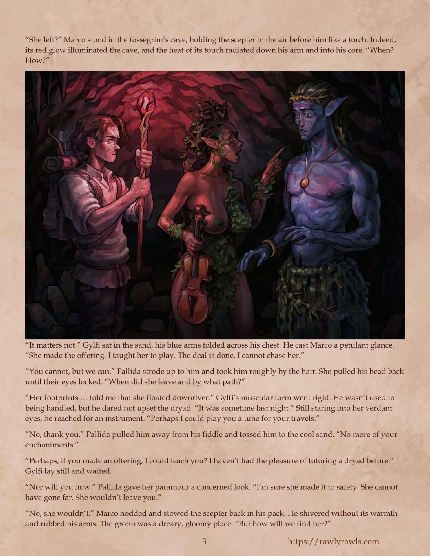The Enchanted Scepter [Owusyr , RawlyRawls] Chapter 5 - Page 3