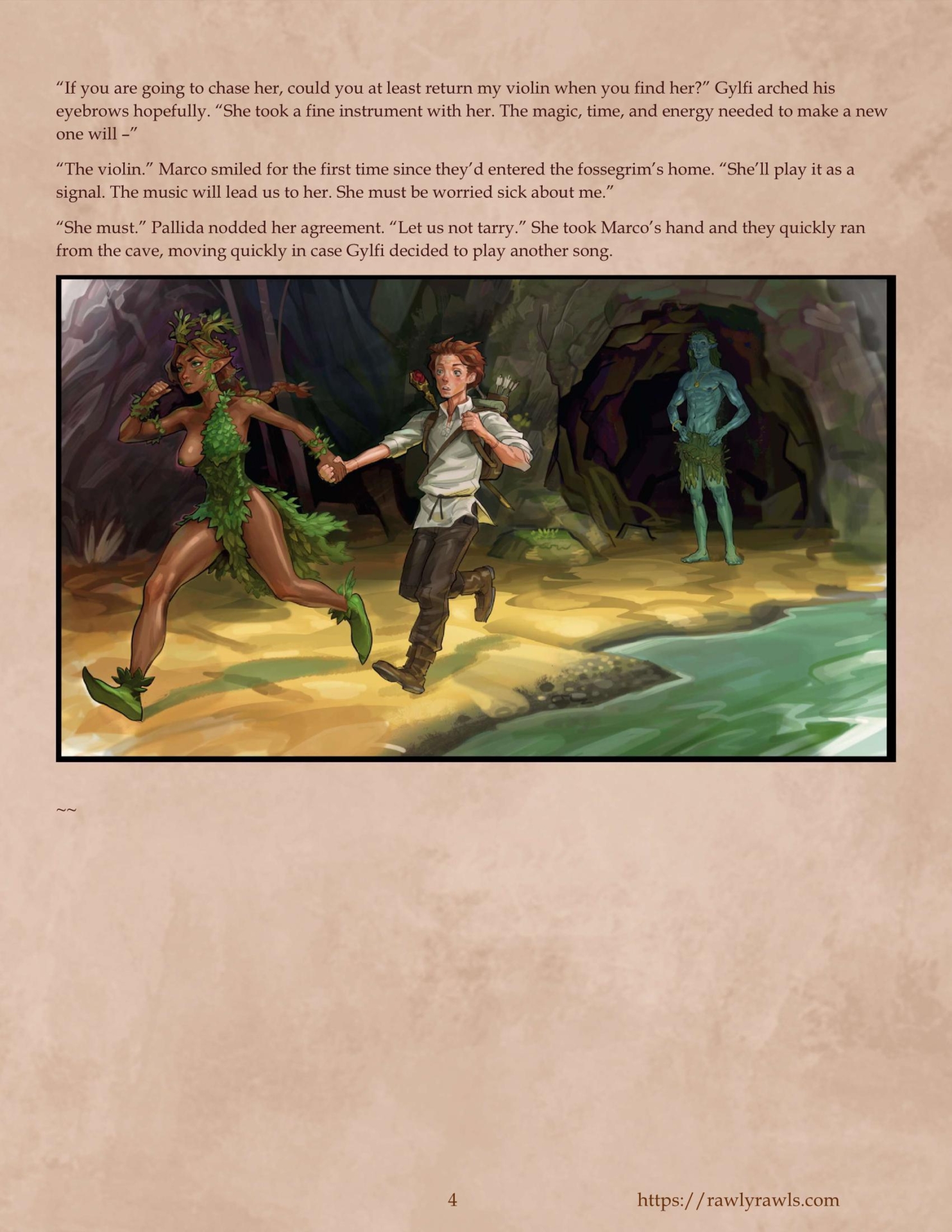 The Enchanted Scepter [Owusyr , RawlyRawls] Chapter 5 - Page 4