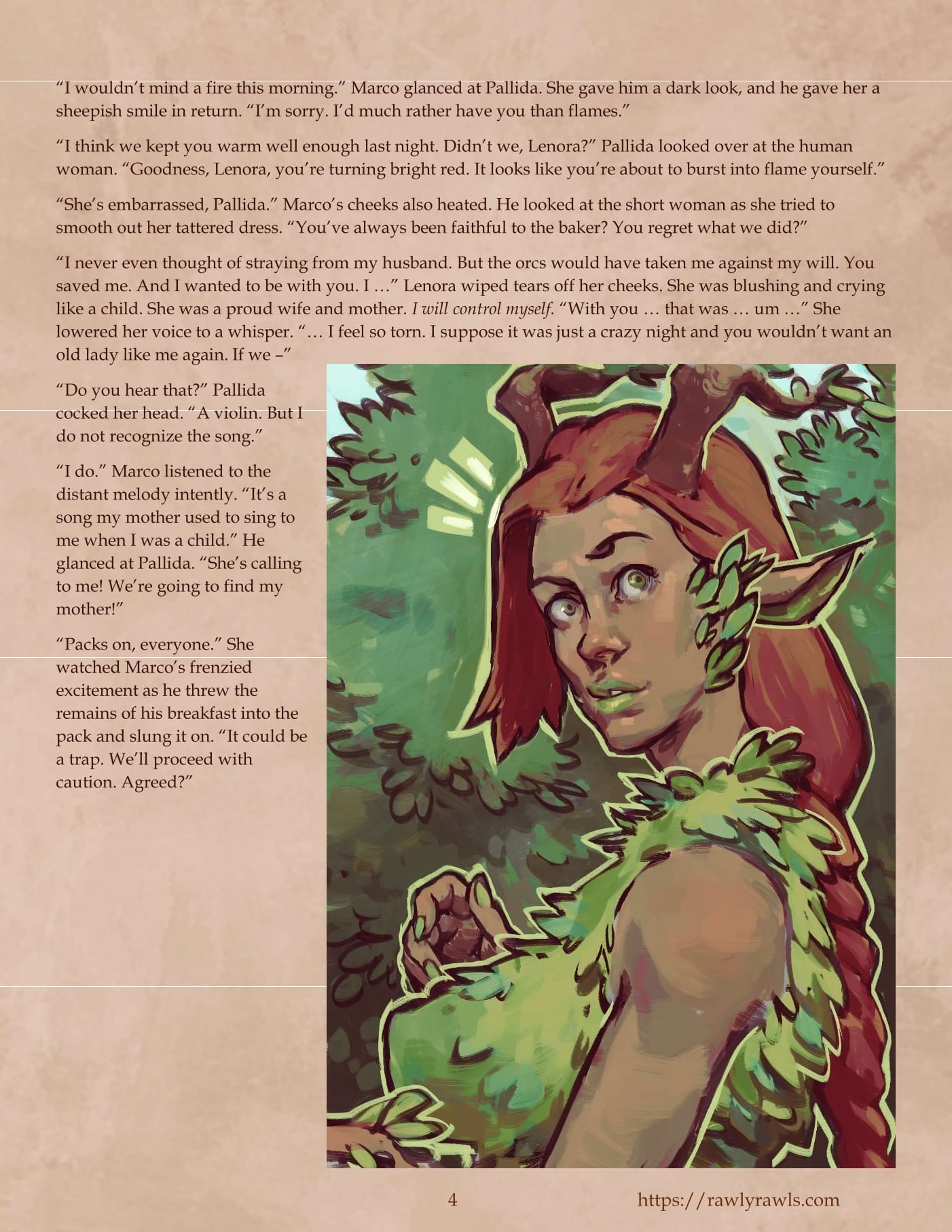 The Enchanted Scepter [Owusyr , RawlyRawls] Chapter 7 - Page 4