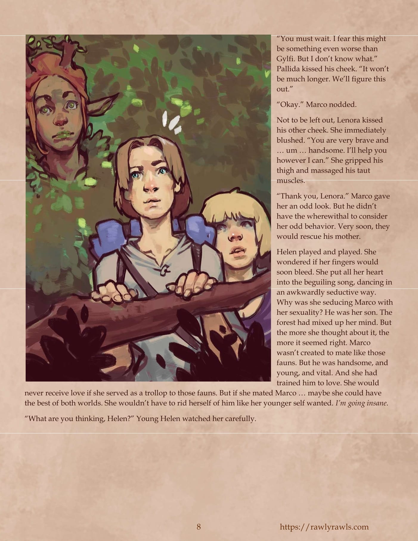 The Enchanted Scepter [Owusyr , RawlyRawls] Chapter 7 - Page 8