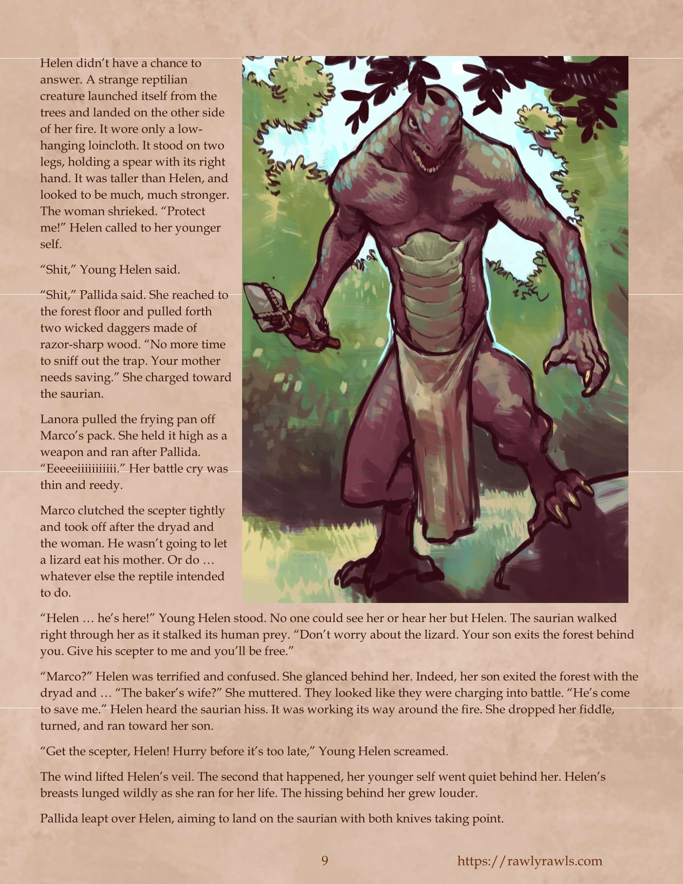The Enchanted Scepter [Owusyr , RawlyRawls] Chapter 7 - Page 9