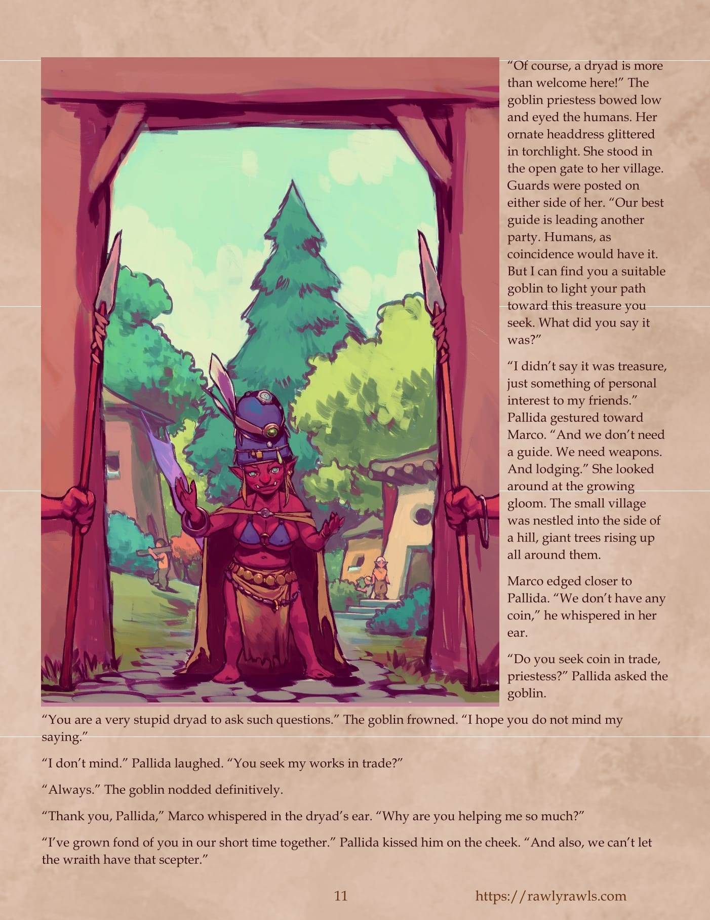 The Enchanted Scepter [Owusyr , RawlyRawls] Chapter 8 - Page 11